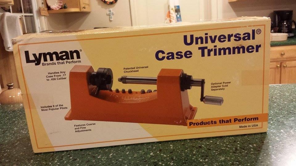 Lyman Universal Trimmer with 9 Pilot Multi-Pack Trims .17 Cal to .458 Cal Orange customer photo 1