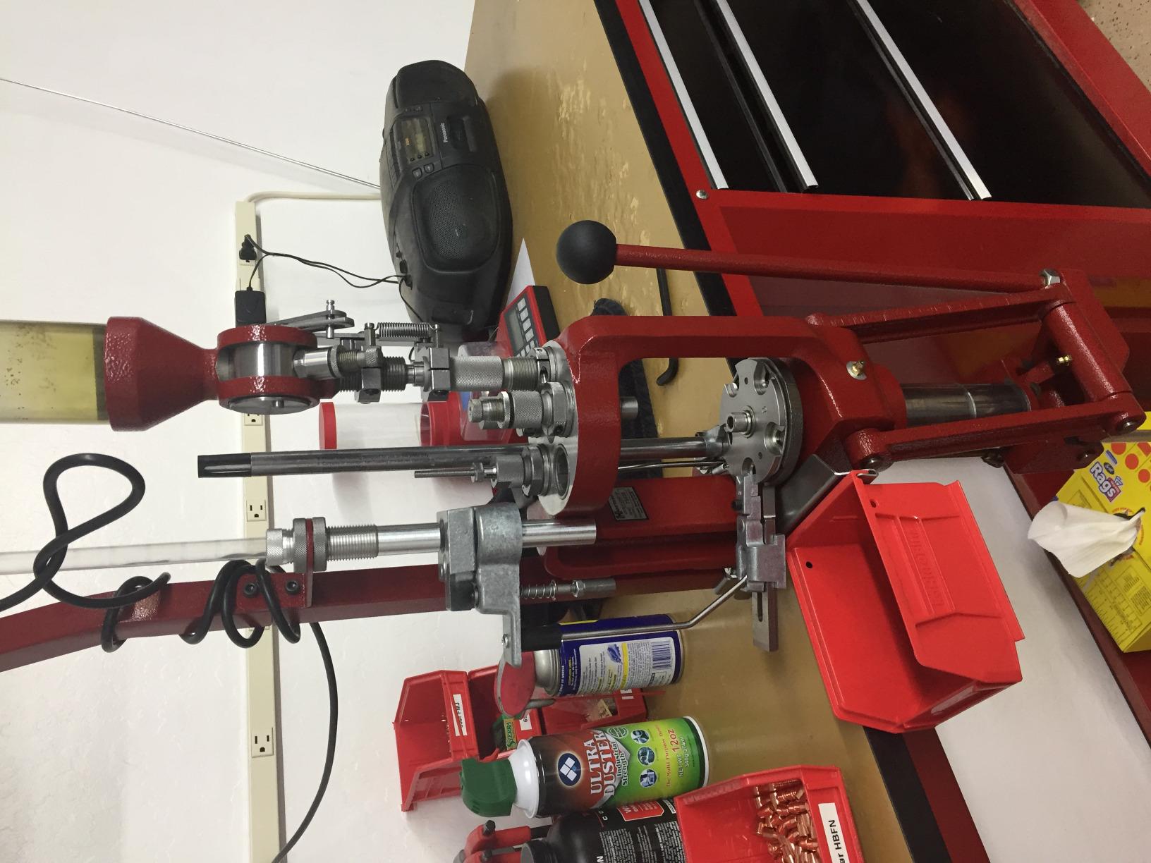 Hornady Lock-N-Load AP Press Loader – Ammunition Reloading Press with Quick Change Lock-N-Load Bushing System, EZ-JECT System and Powder Measure – Enjoy Fast and Reliable Reloading – Item 095100 customer photo 1
