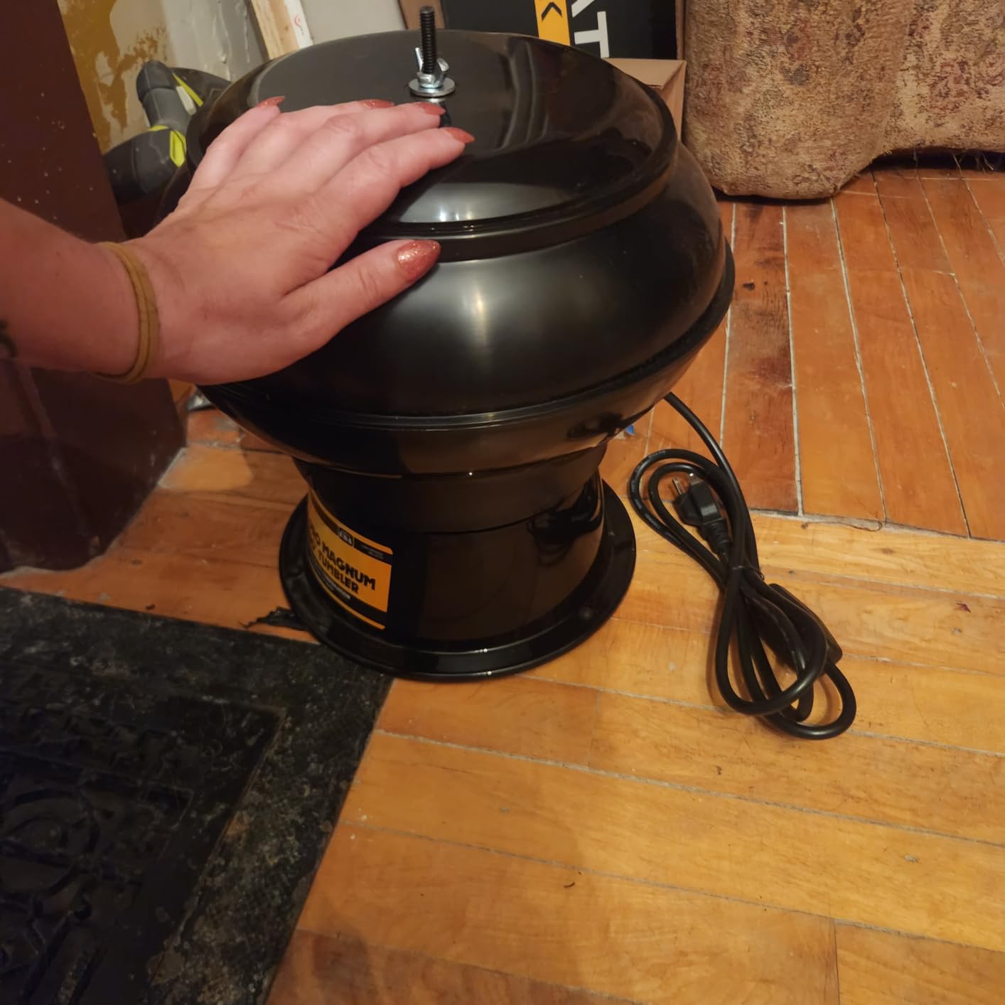 Lyman Pro Magnum Tumbler (115-Volt), White customer photo 2