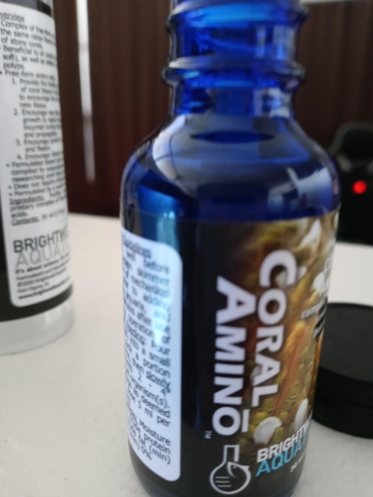 Brightwell Aquatics CoralAmino Coral Amino Acid Reef Supplement, 30ml customer photo 1