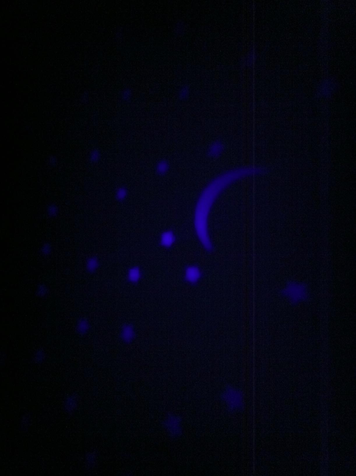 GE LED Moon and Star Projector Night Light, Battery Operated Tap Light customer photo 1