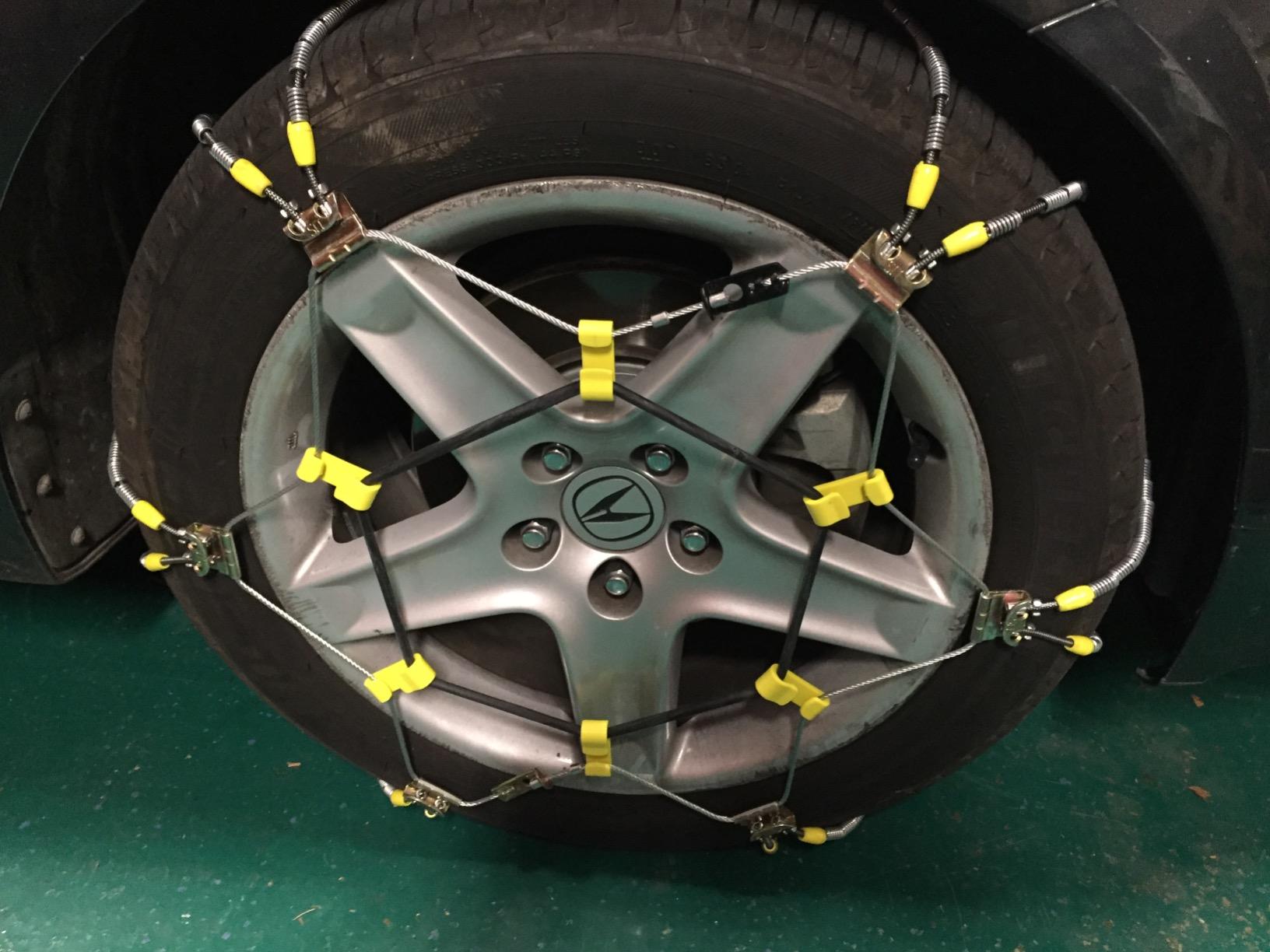 SCC SZ343 Shur Grip Super Z Passenger Car Tire Traction Chain - Set of 2 customer photo 2