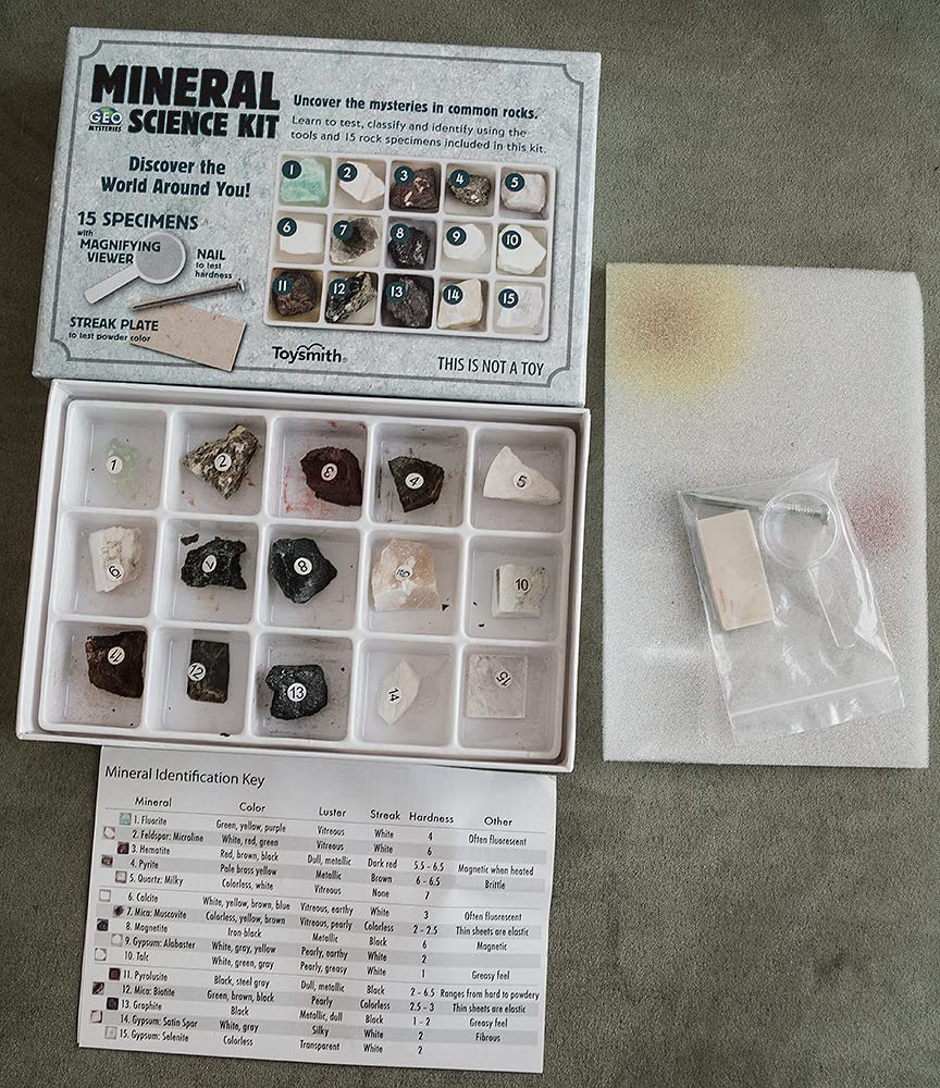 STEM Toy Mineral Science Kit Geology Rock Specimen for Young Geologists customer photo 1
