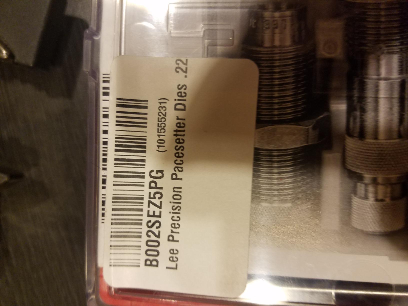 Lee Precision Pacesetter Dies .223 customer photo 2