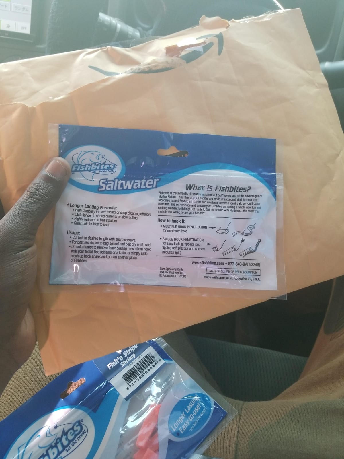 Fishbites Bag O' Worms Bloodworm - Longer Lasting customer photo 1