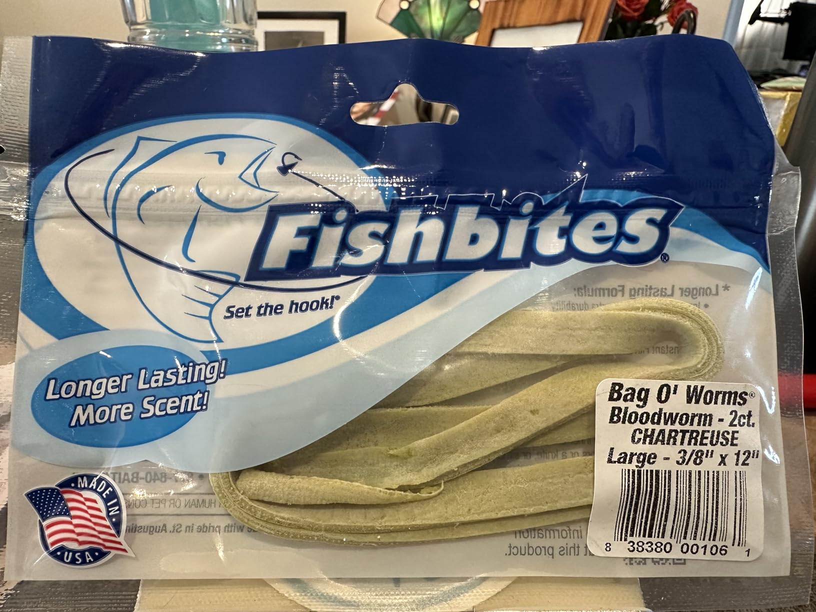 Fishbites Bag O' Worms Bloodworm - Longer Lasting customer photo 2