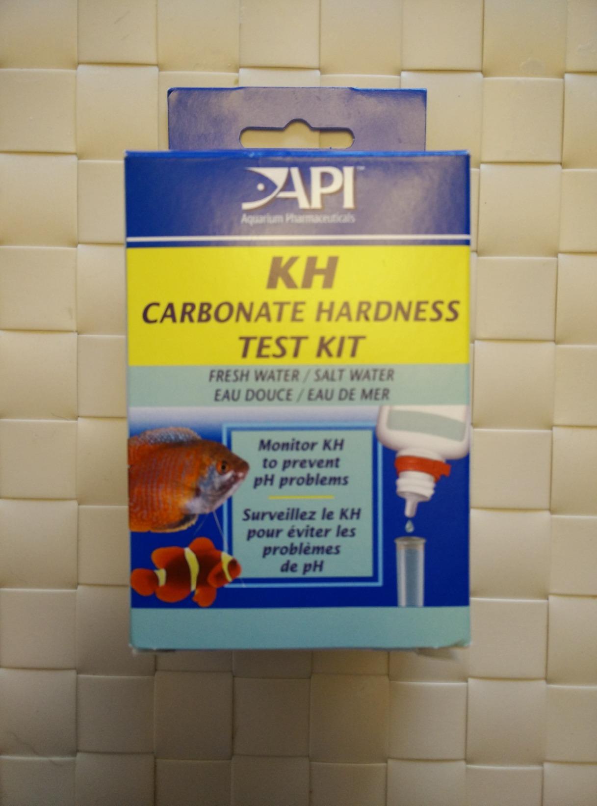 API CARBONATE HARDNESS TEST KIT Aquarium Water Test Kit customer photo 1