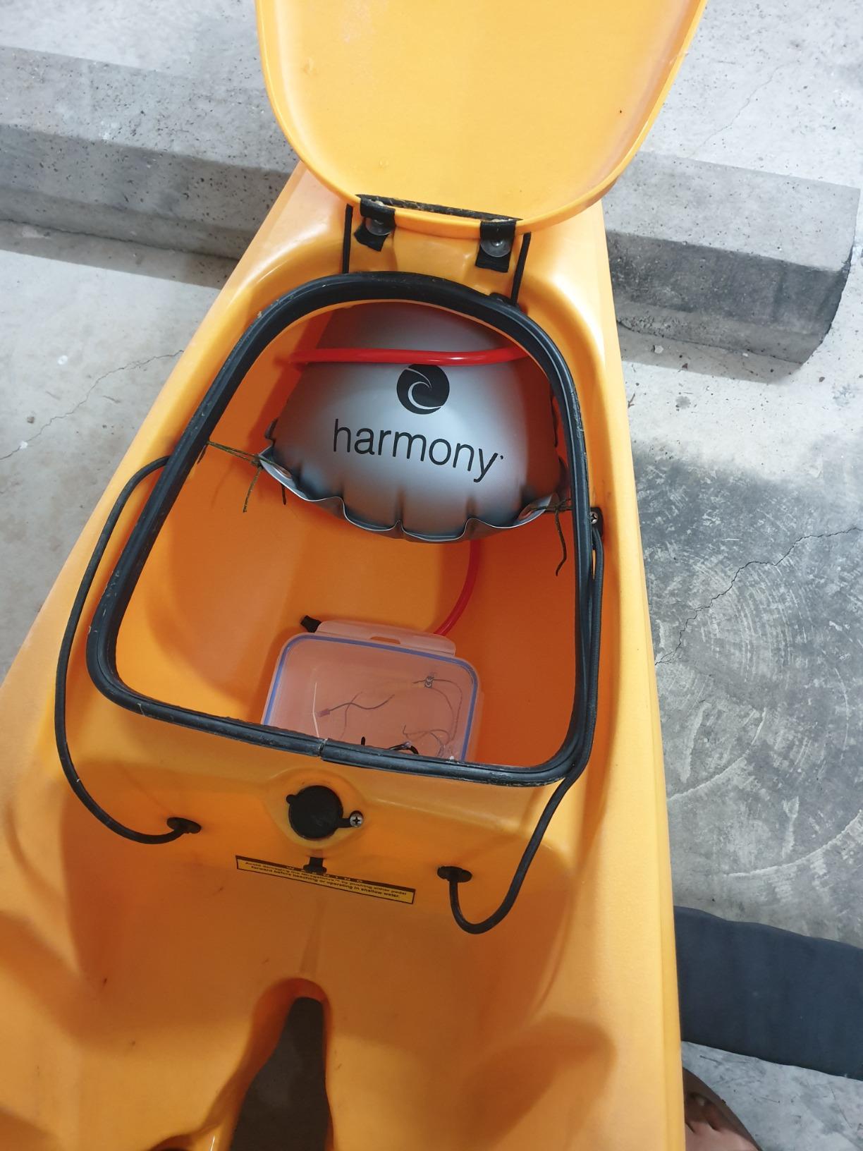 Harmony Vinyl Mini Kayak Floatation Bag with Bow customer photo 1