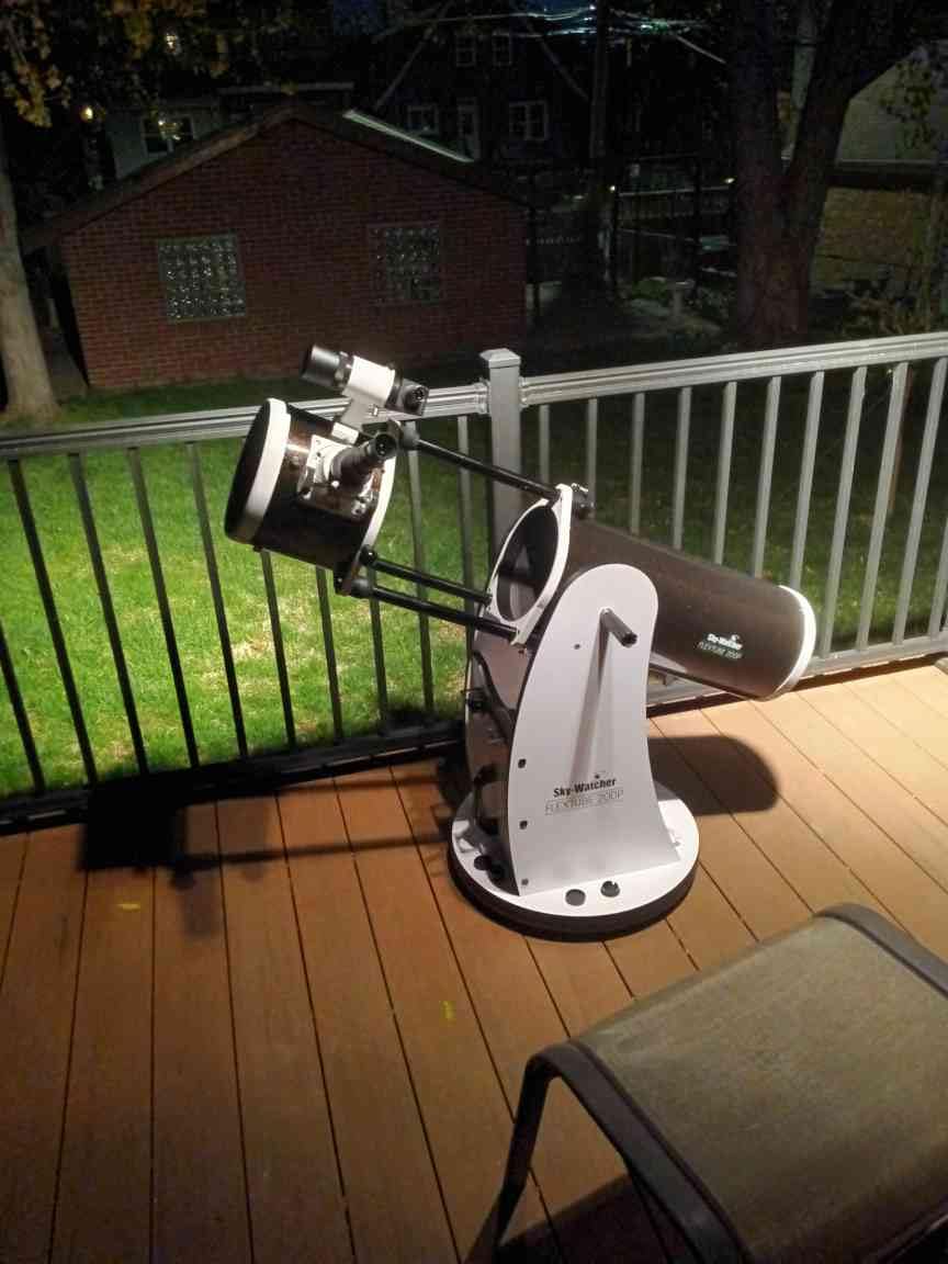 Sky-Watcher Flextube 200 Dobsonian 8-inch Collapsible Large Aperture Telescope – Portable, Easy to Use, Perfect for Beginners (S11700) customer photo 1