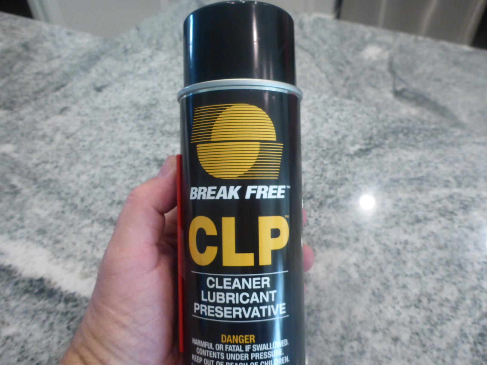 Break Free CLP Cleaner Lubricant and Preservative Gun Cleaner, CLP-12, Aerosol Can, Synthetic Oil, 12 Ounces customer photo 2