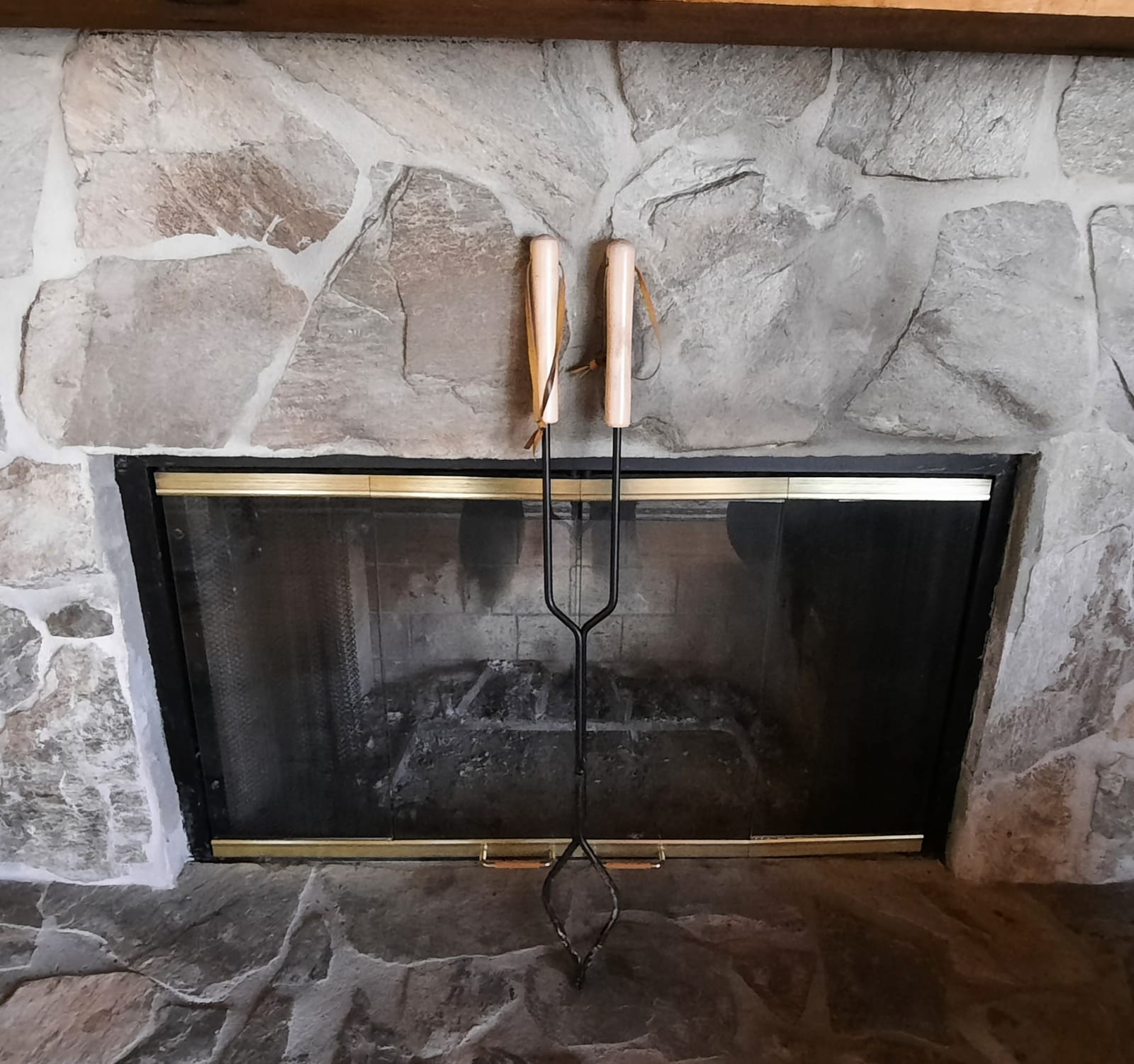 Campfire Fire Place Tender Tongs, Extra Long 36-inch by Camp customer photo 2