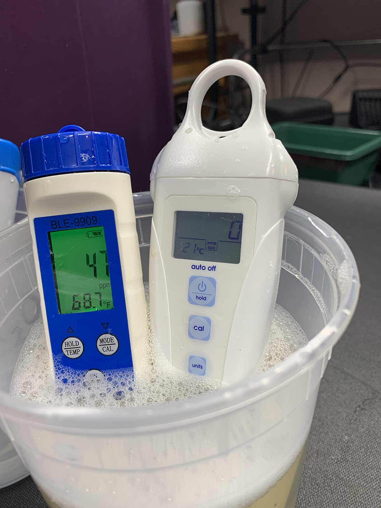Bluelab PENCON Conductivity Pen and Digital TDS Meter, Water Tester for Temperature and Nutrient (CF, EC, PPM 500, PPM 700), TDS Testing Kit for Hydroponic System and Indoor Plant Grow customer photo 1