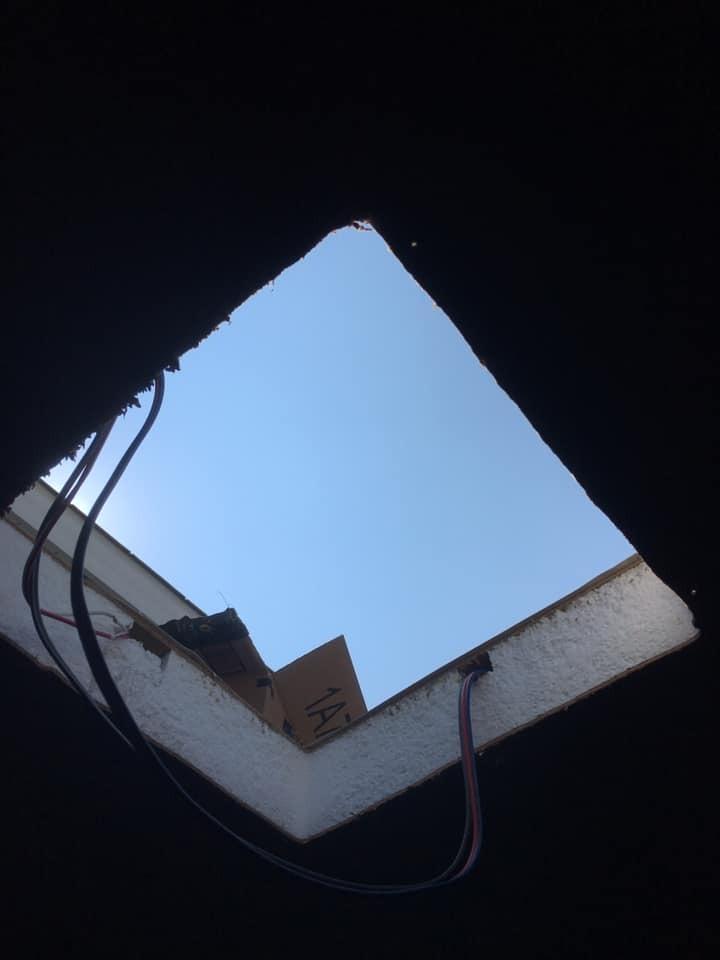 MAXXAIR Maxxfan Plus High Powered 10-Speed RV Intake and Exhaust Fan - Manual or Remote Control Electric Opening, Easy Ceiling Controls, Rain Sensor with Automatic Lid Closure, Smoke (00-04500K) customer photo 1