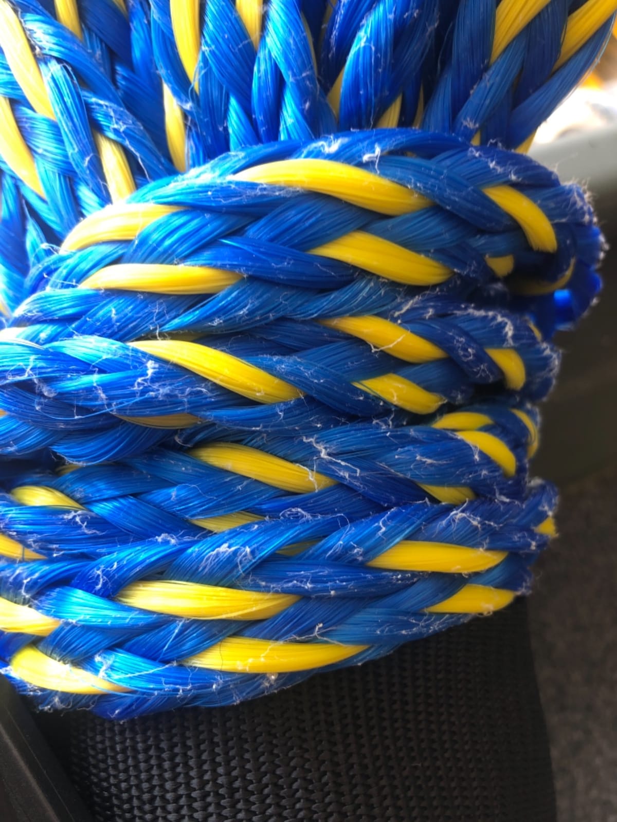 Wow Sports 6k 60 ft. Tow Rope with Floating Foam Buoy 1 2 3 or 4 Person Tow Rope for Boating, 11-3020, Blue customer photo 2