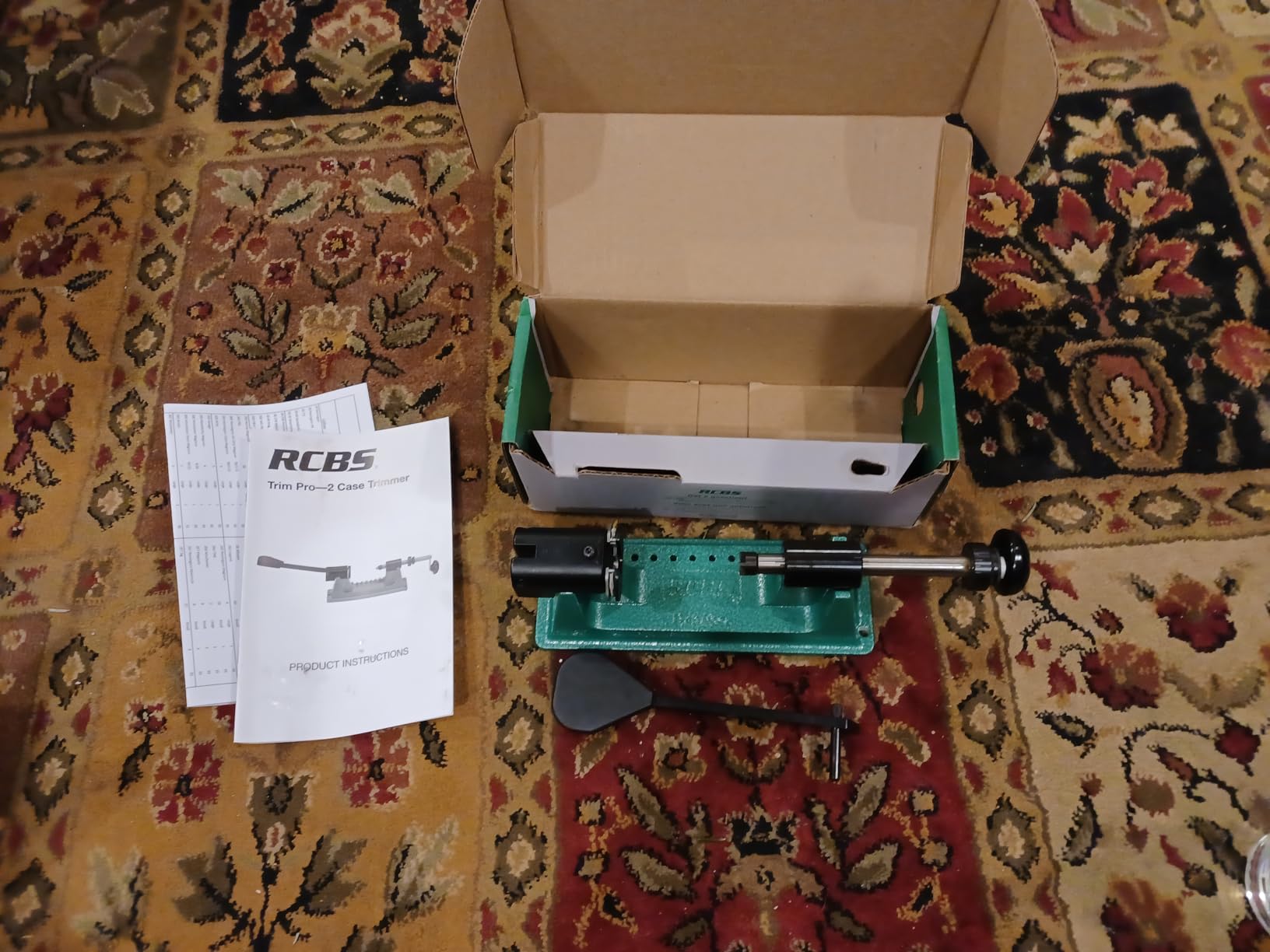 RCBS Trim Pro‑2 Manual Case Trimmer Kit – Brass Trimming – Green customer photo 2