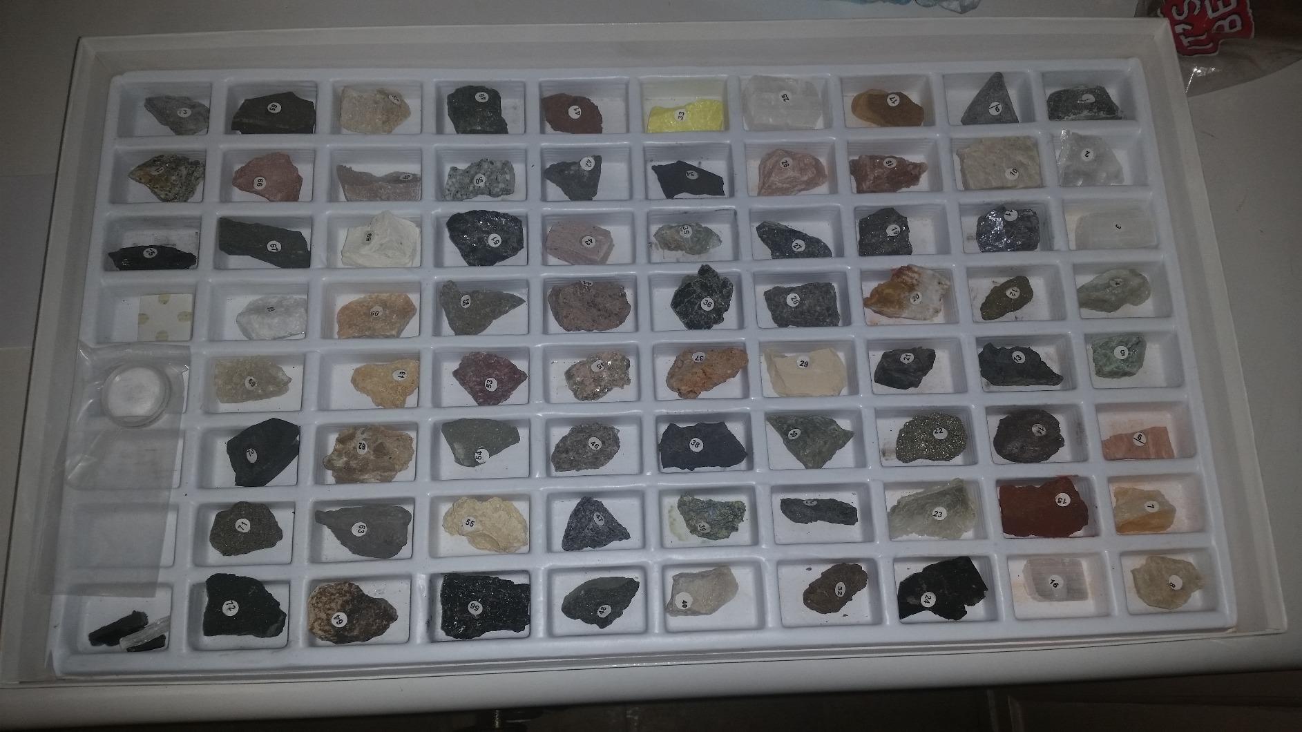 13357 Introductory Earth Science Classroom Rocks and Minerals Collection customer photo 1
