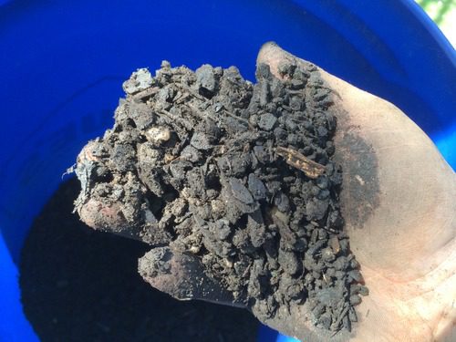 SE 13.25 Inch Wide Stackable Classifier Gold Prospecting Pan - 1/4 Inch Stainless Steel Mesh Sifting Pan, Green customer photo 2