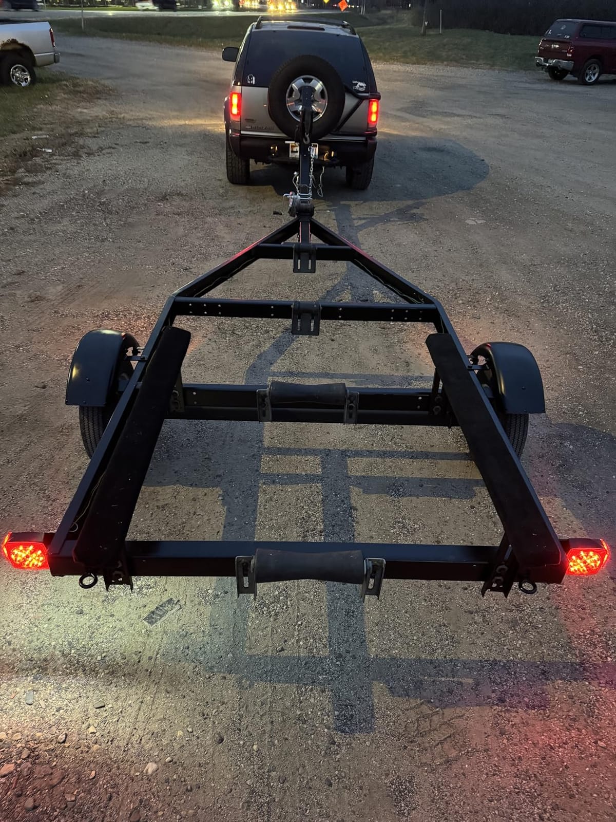MAXXHAUL 70205 Trailer Light Kit - 12V All LED, Left and Right Waterproof Submersible for Trailers, Boat Trailer Truck Marine Camper RV Snowmobile, Red customer photo 2