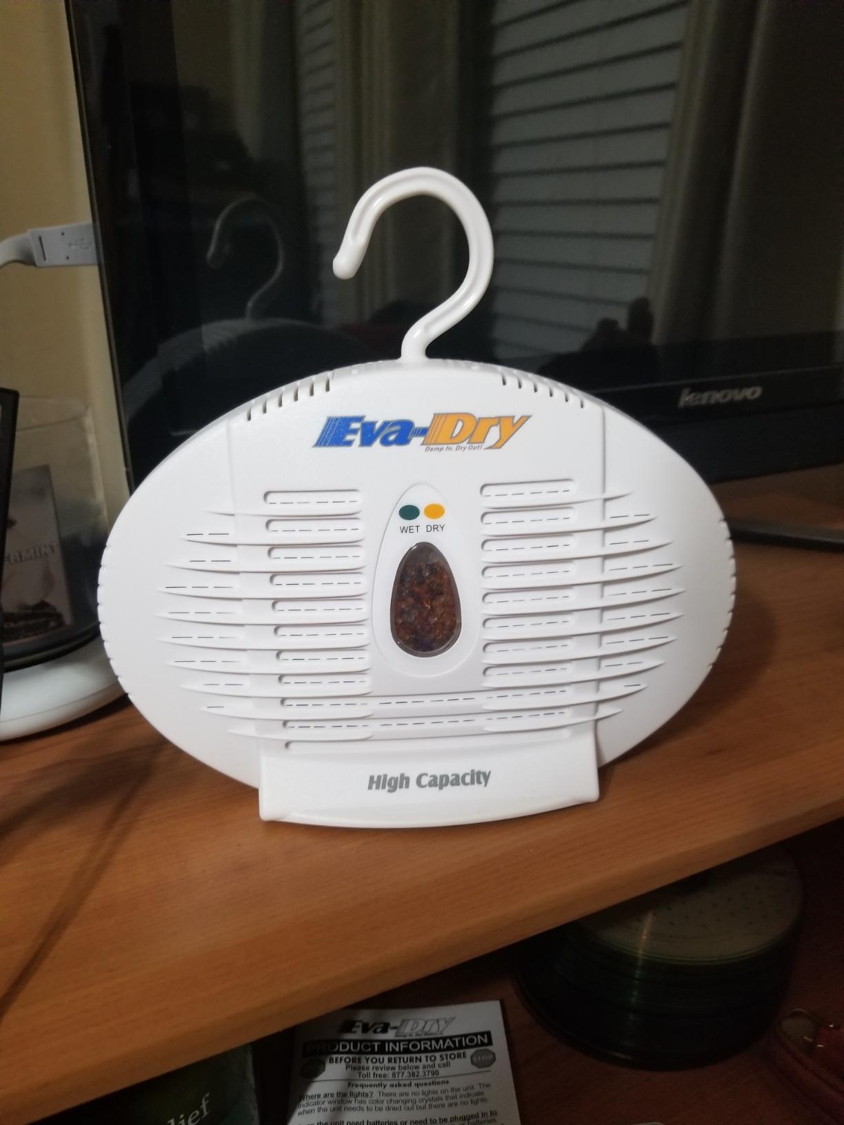 Eva-Dry E-500 Renewable Silica Gel Dehumidifier, Cordless, No Batteries customer photo 1
