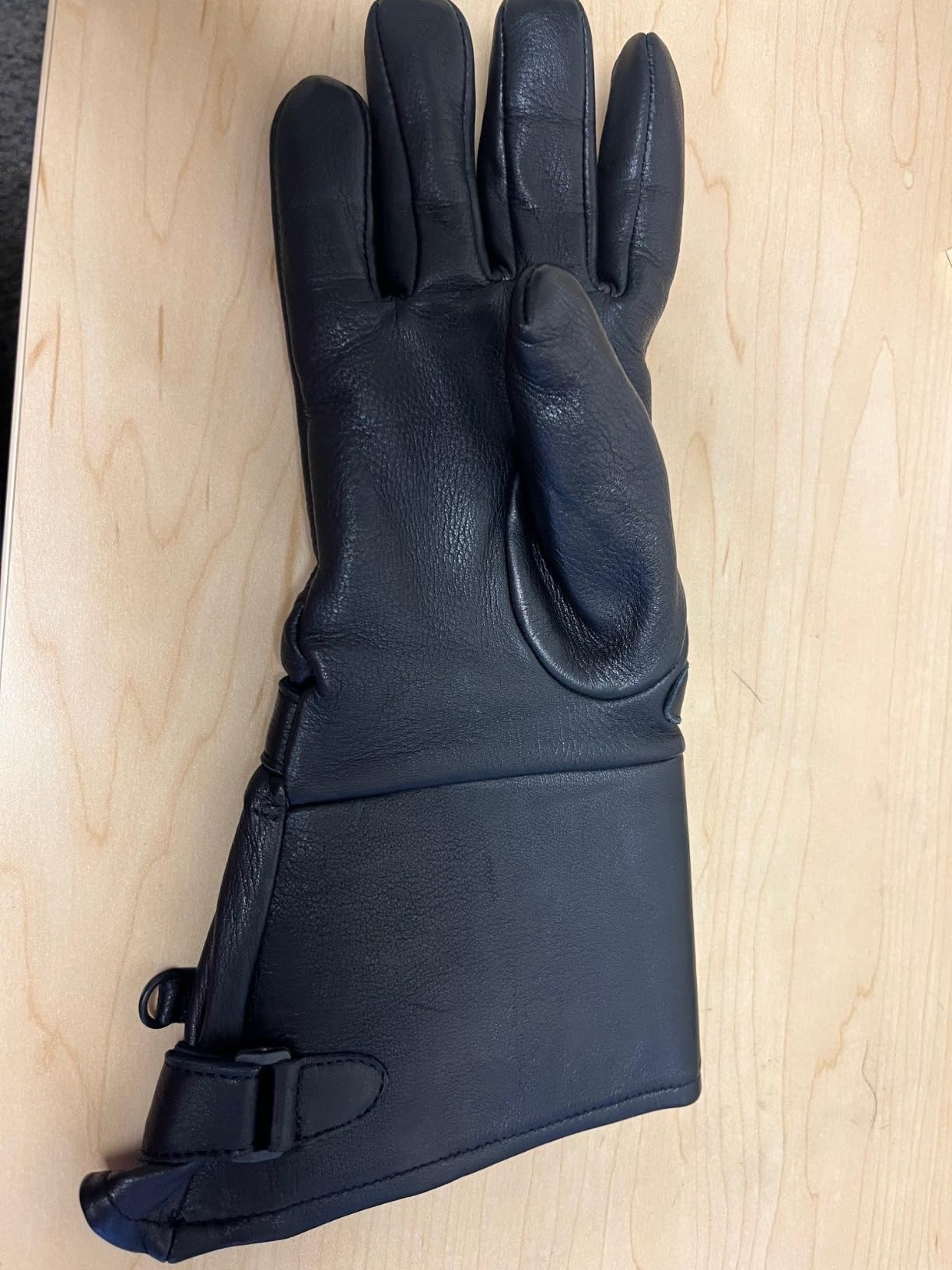 Milwaukee Leather Men's USA Deerskin Gauntlet Motorcycle Hand Gloves customer photo 1