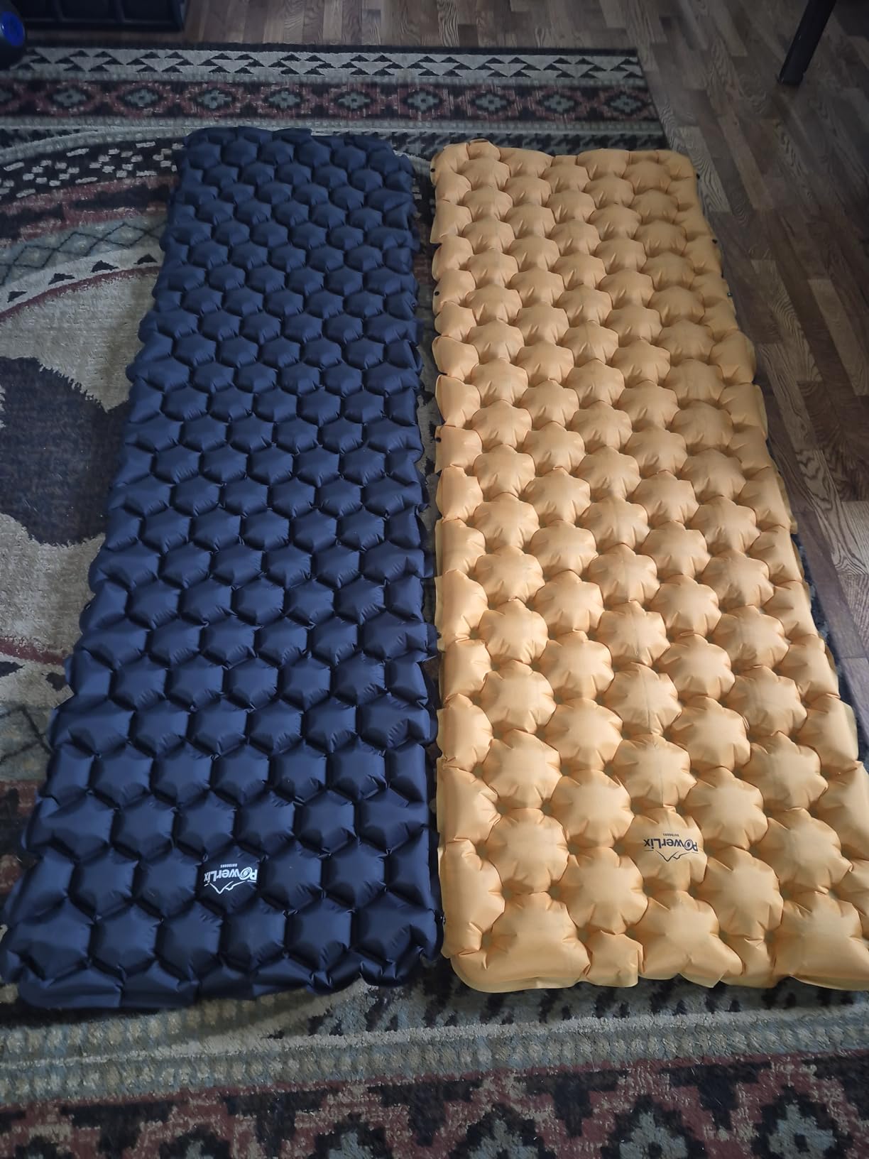 POWERLIX Ultralight Inflatable Camping Sleeping Pad - Camping Mattress for Backpacking, Hiking, Compact Lightweight Sleeping Mat for Camping, Inflation Bag/Repair Kit Included customer photo 2