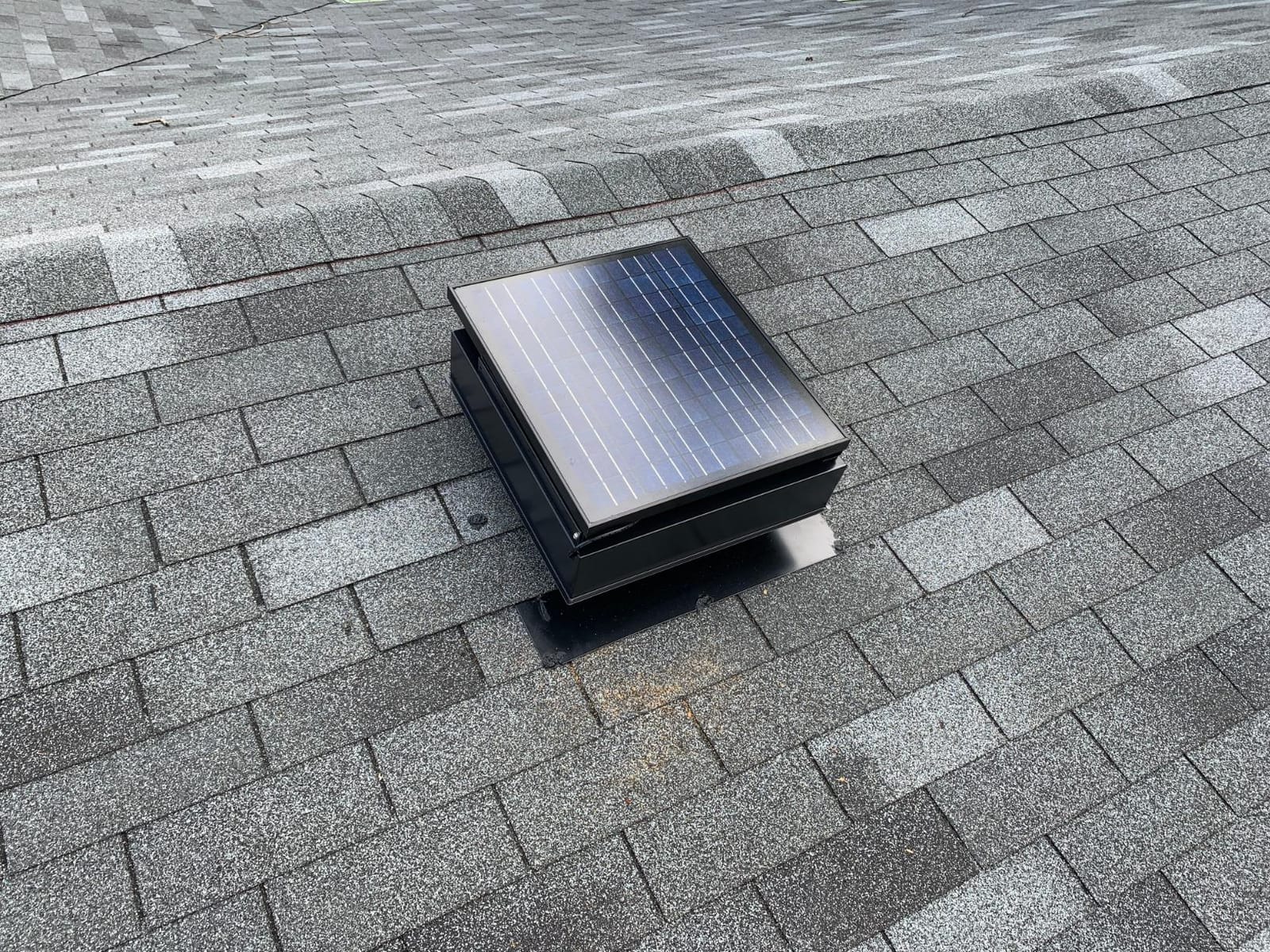 Remington Solar 30 Watt Roof Mount Solar Attic Fan customer photo 2