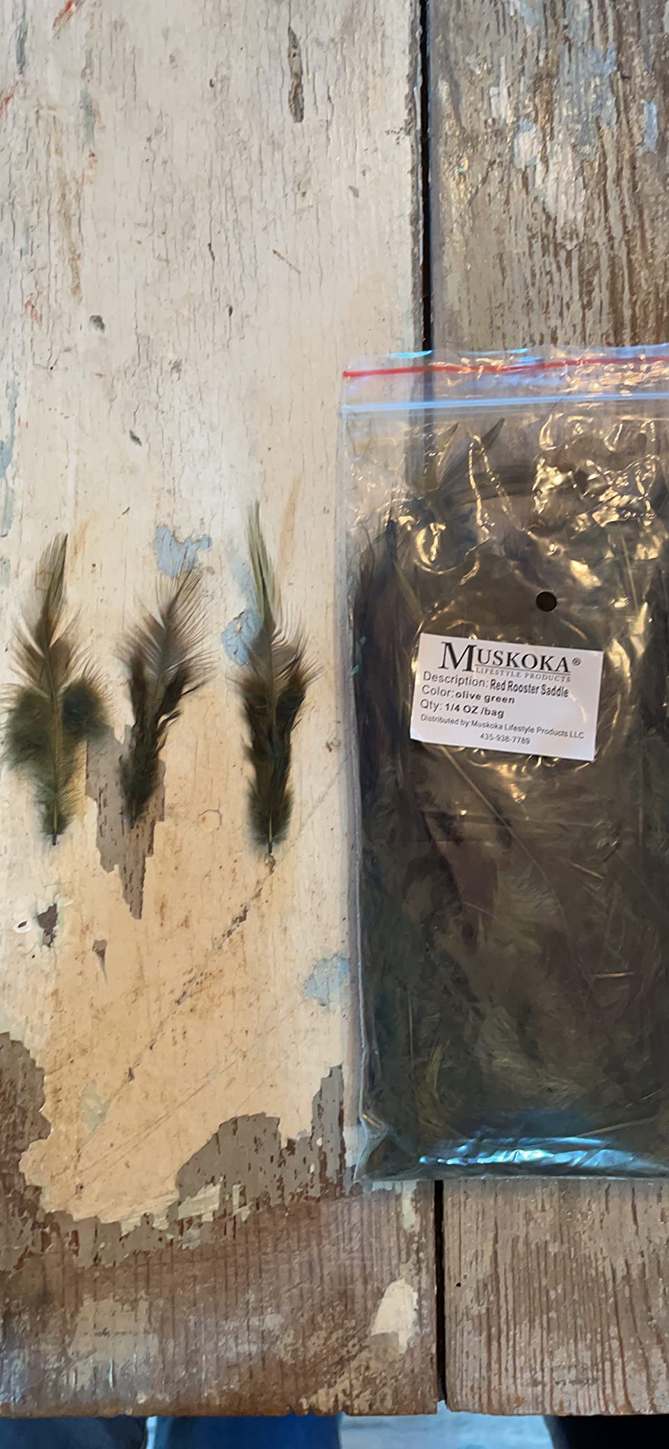 Premium Fly Tying Materials Kit - Comprehensive Variety Pack for Fly Fishing, UV Dyed Marabou, Hackle, Peacock Feathers, Synthetic Dubbing, Ideal for Trout Fishing, Beginners & Experts customer photo 2