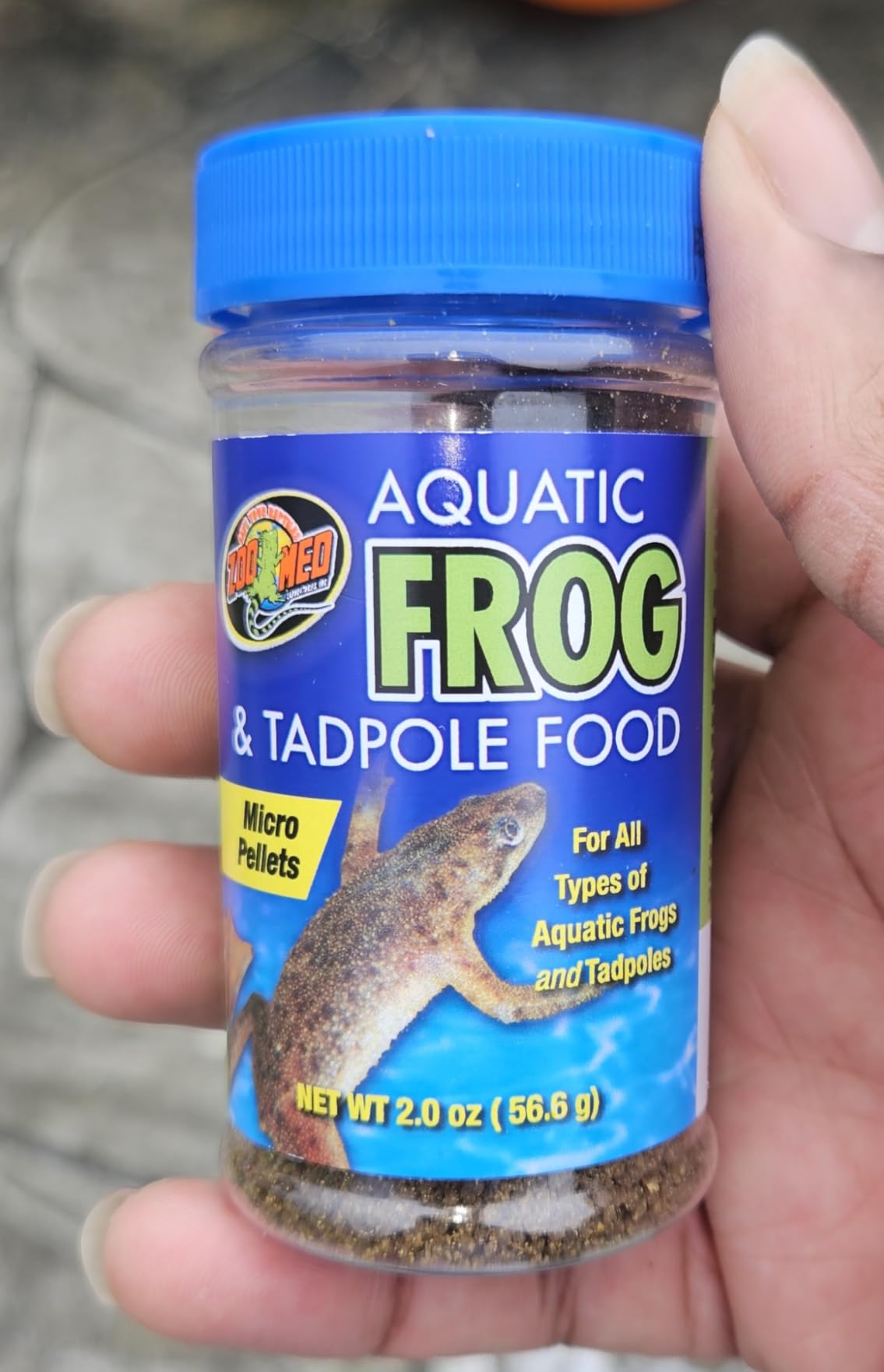 Zoo Med Aquatic Frog and Tadpole Food, 12 Ounces Each, Made in The USA (12 Ounces) customer photo 2