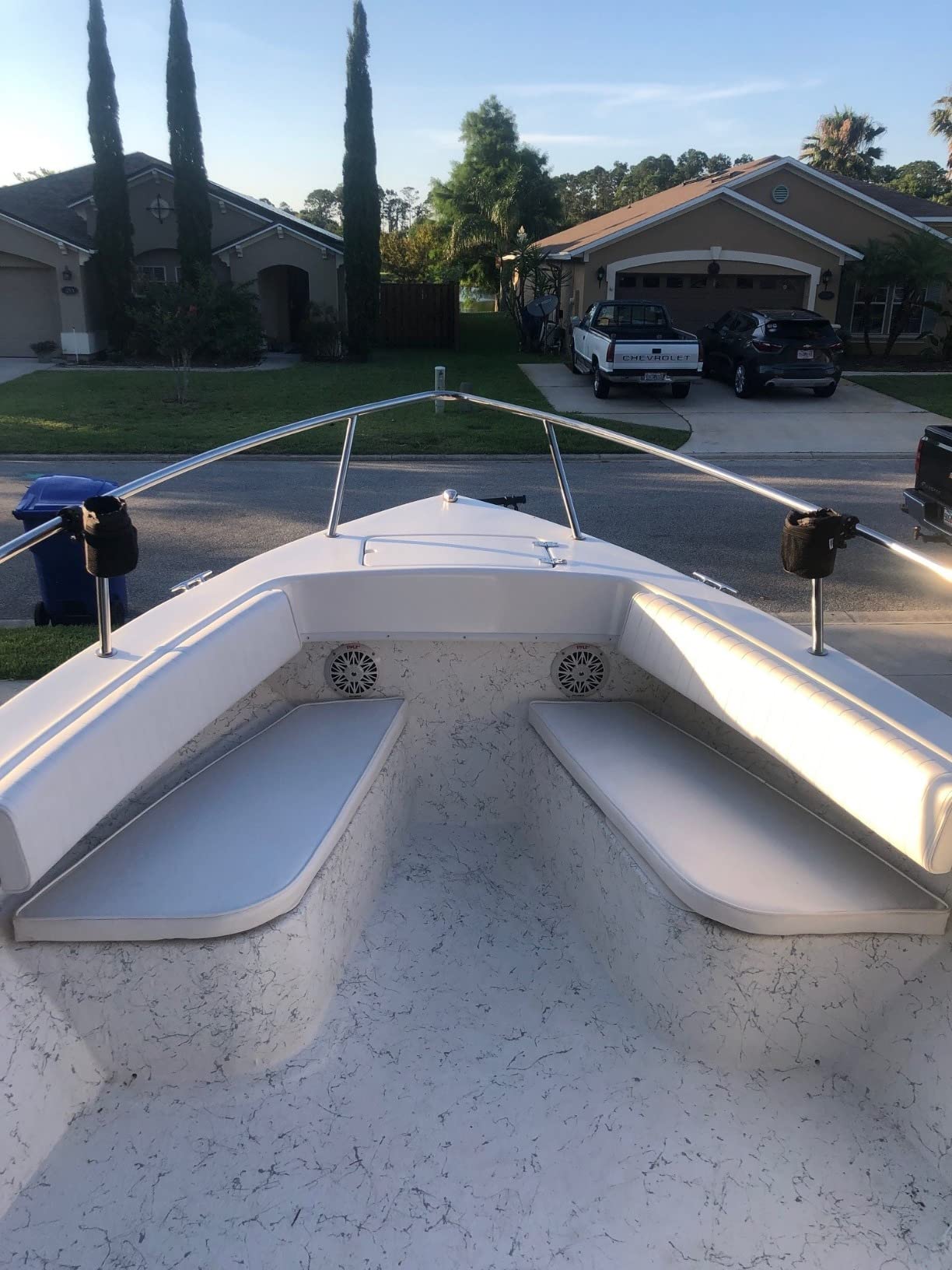 Wise Padded Cockpit Bolster with Stainless Steel Mounting Clips customer photo 1
