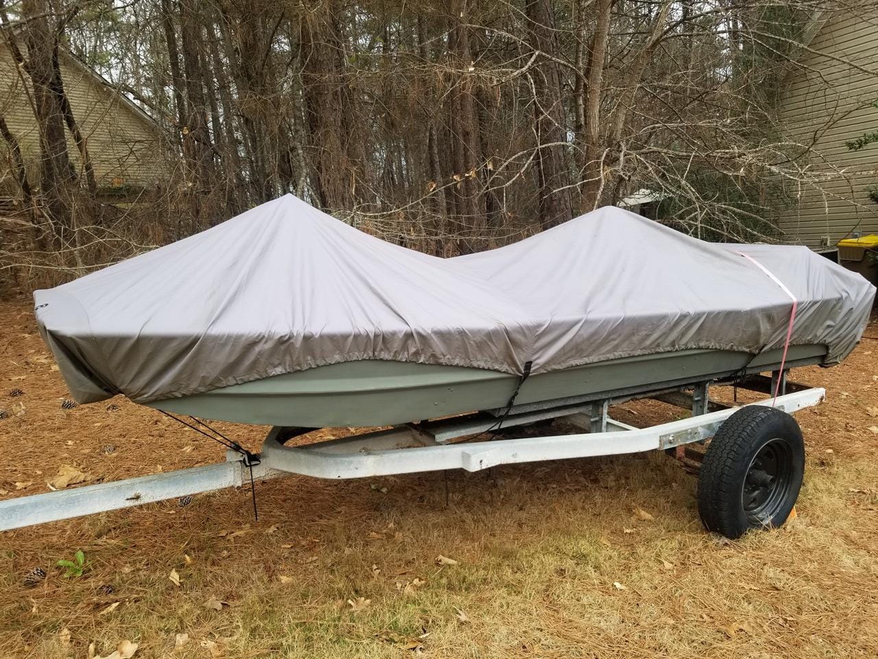 Classic Accessories Jon Boat Cover, Fits Jon Boats 14' L x 62