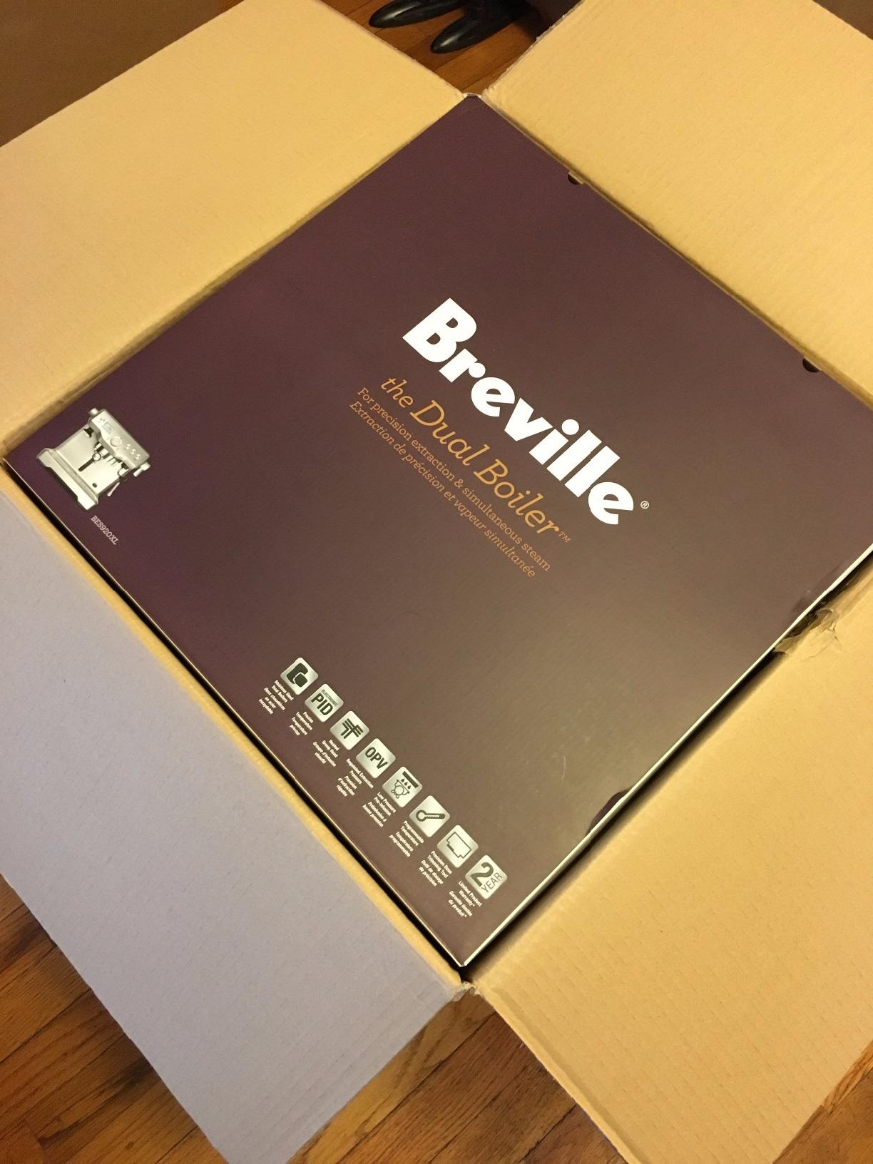 Breville BES920XL Dual Boiler Espresso Machine, Brushed Stainless Steel customer photo 2