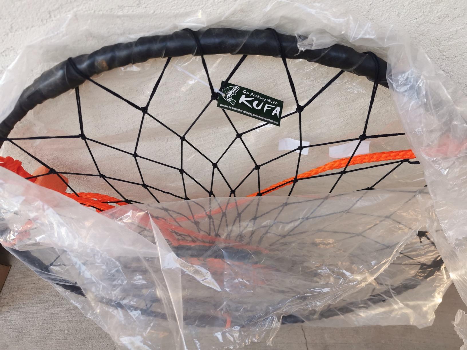 KUFA Rubber Wrapped Steel Ring Crab Trap (Size:ø30) with 50' Rope and the Bait cage (CT88+27093) (CT88) customer photo 2