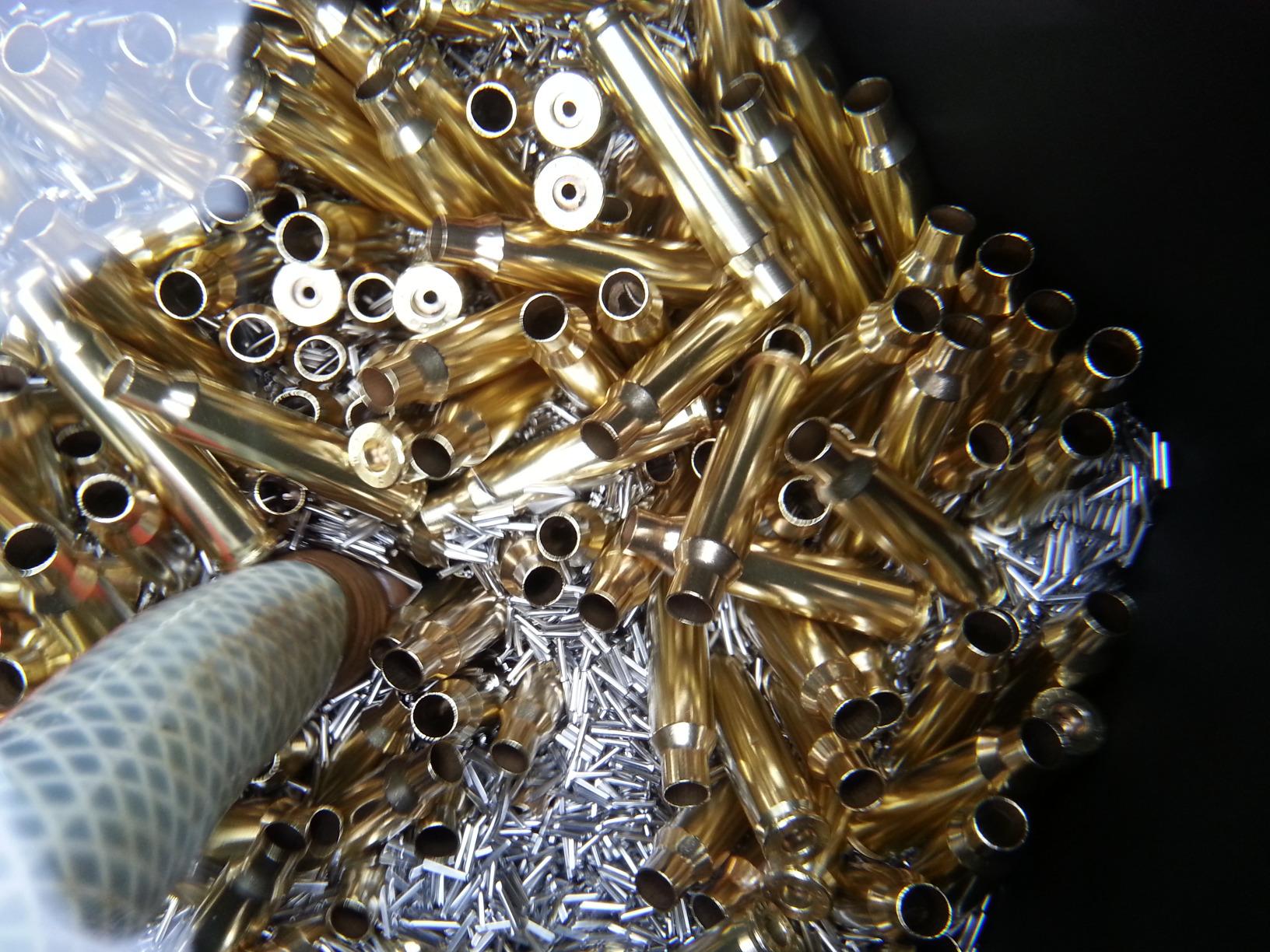 Rebel 17 Ammo Brass Tumbler: 17 lb Commercial Grade Rotary Case Cleaner, Stainless Steel Drum, 40 RPM High Speed Unit for Ammo Reloading customer photo 1