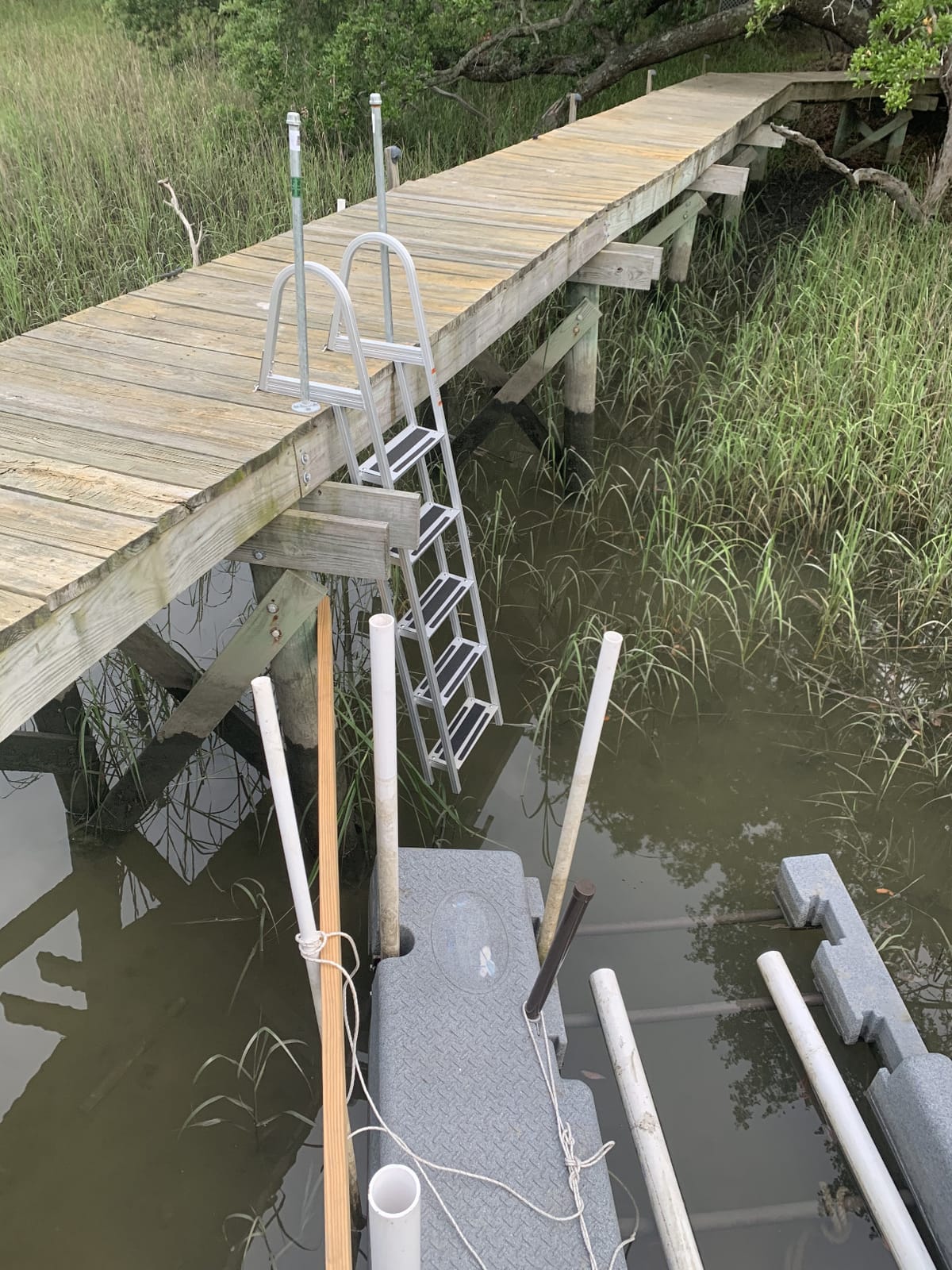 RecPro 5-Step Marine Boarding Ladder customer photo 2