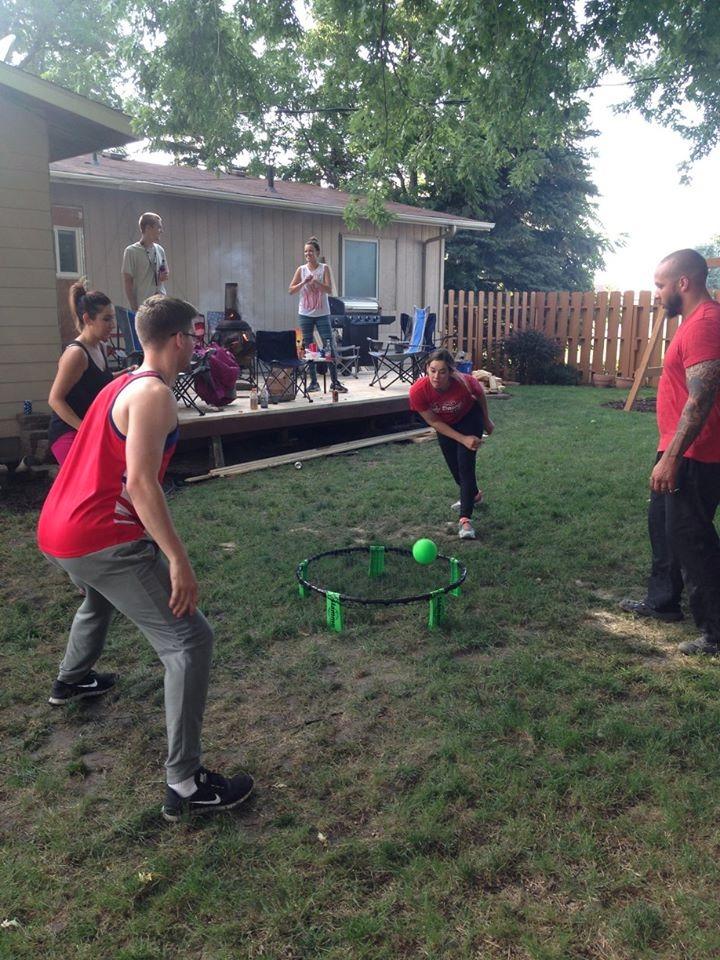 GoSports Slammo Game Set – Ultimate Lawn and Beach Game for Outdoor Fun customer photo 1