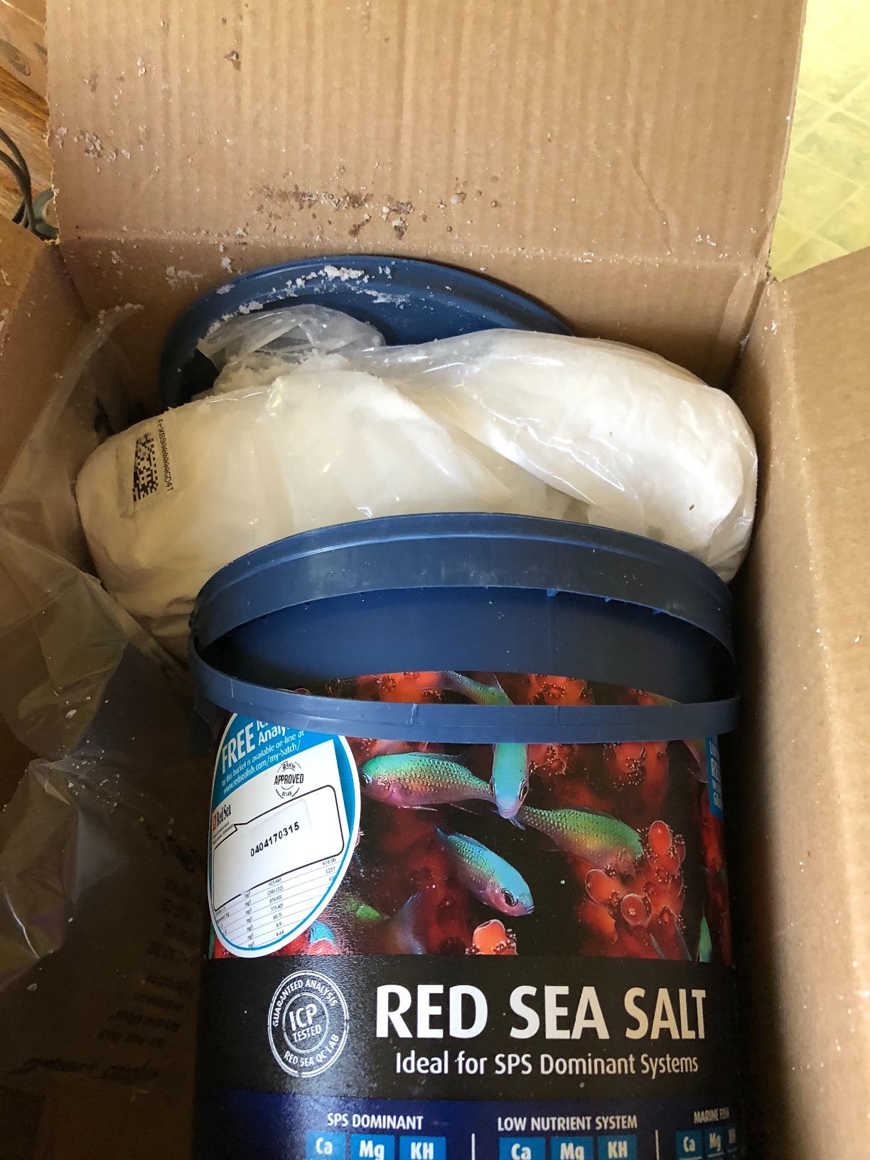 Red Sea Reef Salt Mix Small Bucket | Makes 55 Gallons Complete Marine Saltwater Aquarium Advanced Formula Optimal Coral Health & Stability customer photo 2