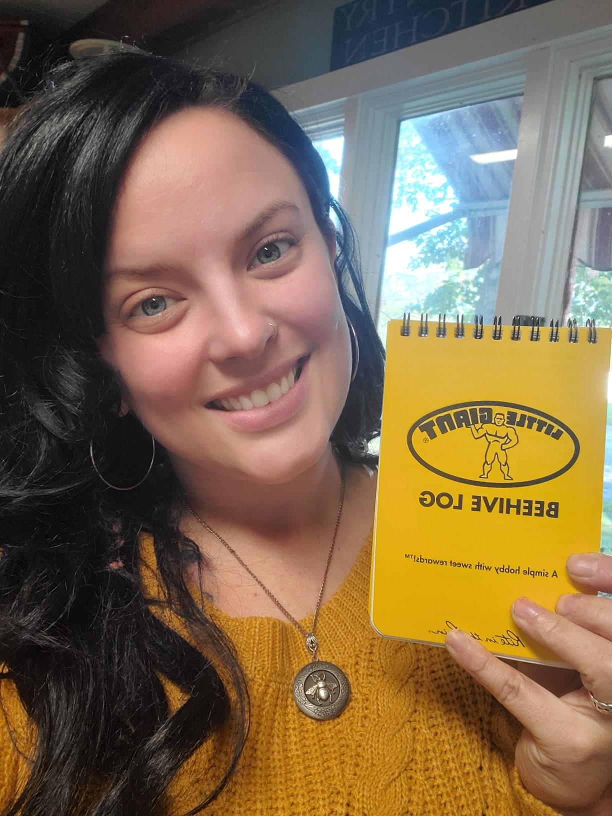 Little Giant® Beehive Log | Beekeepers Tracking Journal | Beekeeping Supplies | Gift for Beekeepers and Apiarists | Hive Tracker customer photo 2