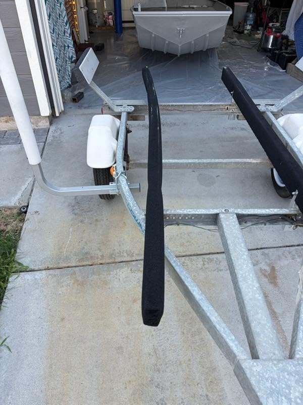 (2) 8' Long Marine Carpet Black Bunk Boards - 2x4 customer photo 2