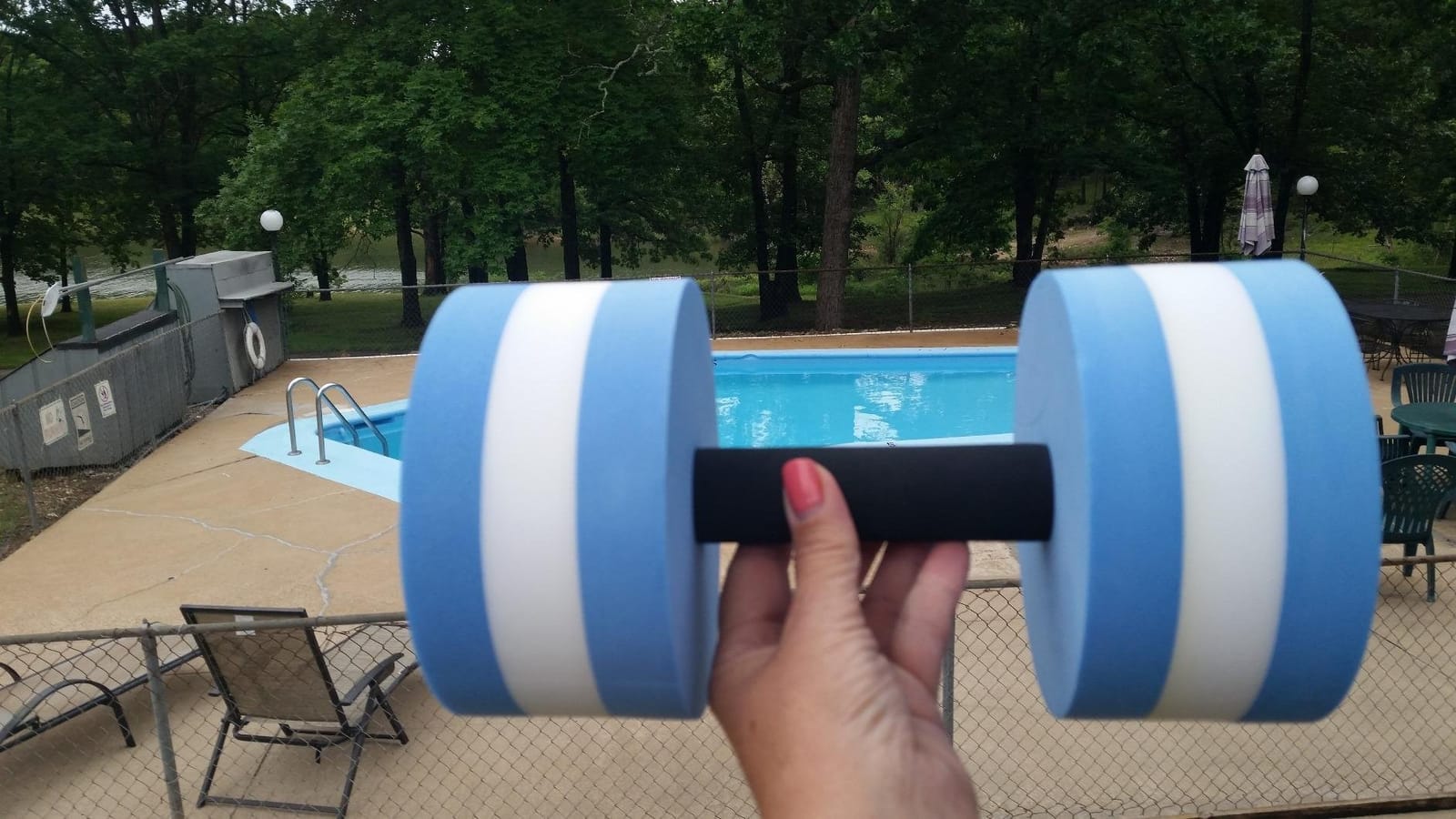Trademark Innovations Lightweight Aquatic Exercise Dumbells customer photo 1