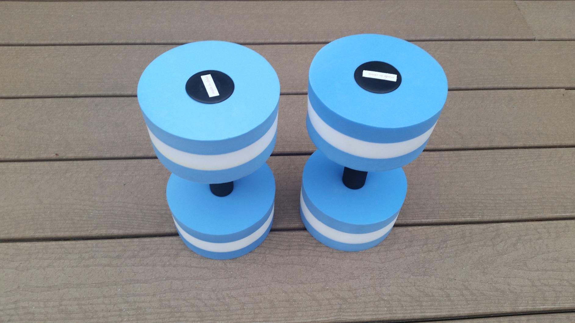 Trademark Innovations Lightweight Aquatic Exercise Dumbells customer photo 2