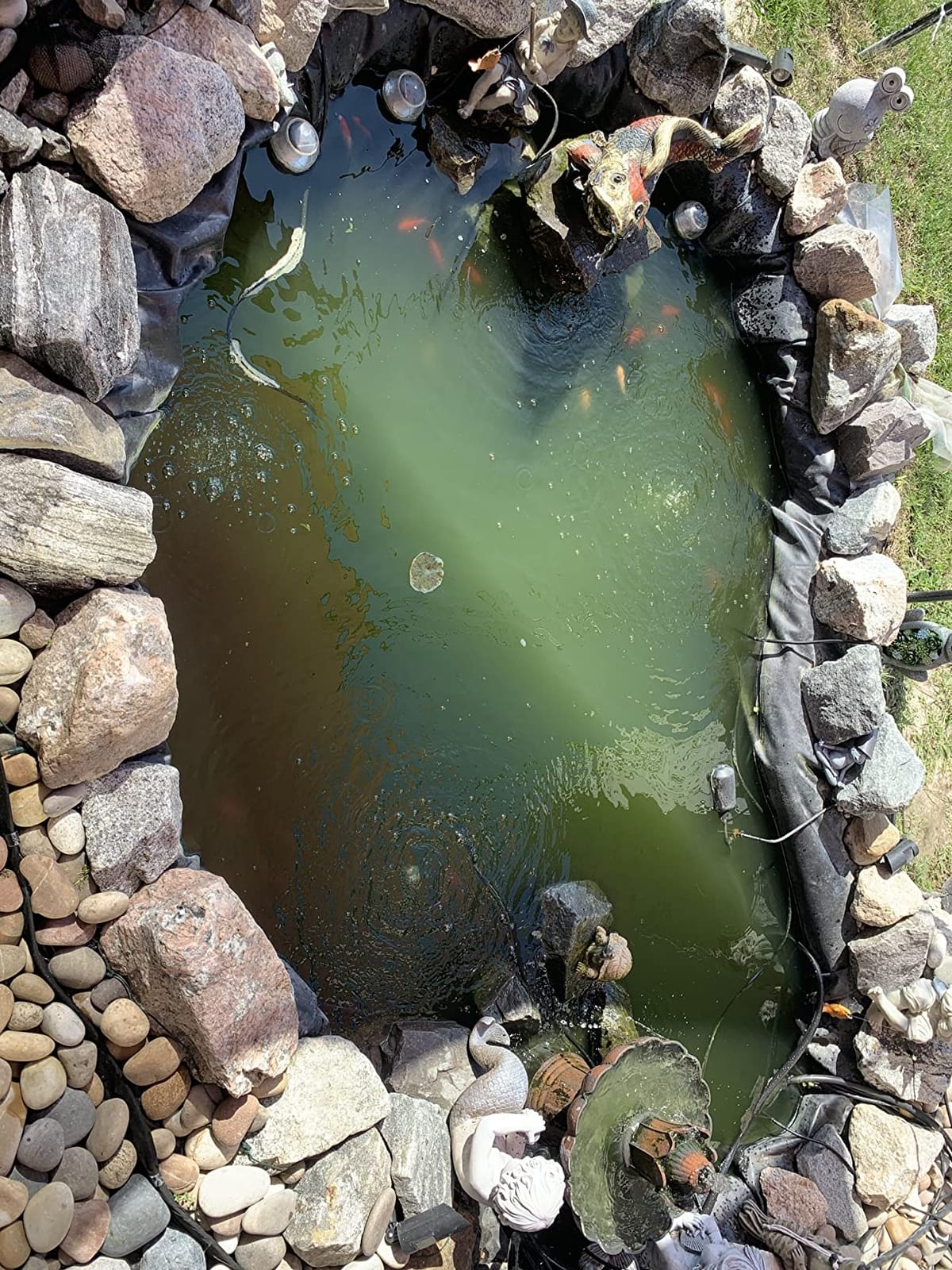 SUN CPF-2500 Grech Pond Bio Pressure Filter, UVC Upto 1600 gal, 13W customer photo 1