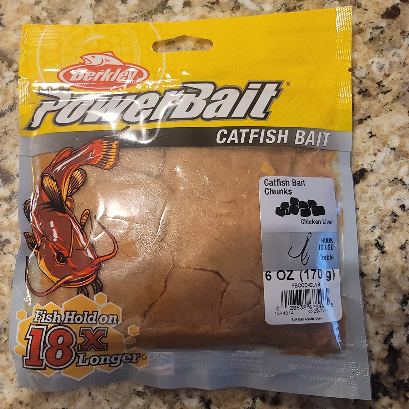 Berkley PowerBait Catfish Bait Chunks Fishing Dough Bait customer photo 2