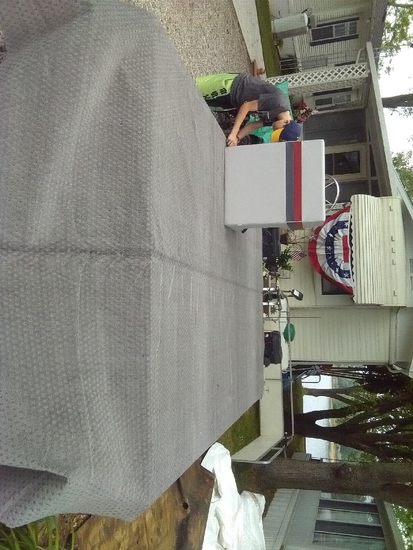 32 oz. Pontoon Boat Carpet - 8.5' Wide x Various Lengths (Choose Your Color!) (Sand, 8.5' x 25') customer photo 1