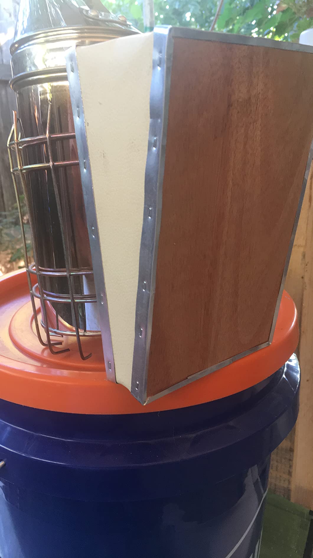 Honey Keeper Bee Hive Smoker Stainless Steel with Heat Shield Beekeeping Beehive Equipment customer photo 1