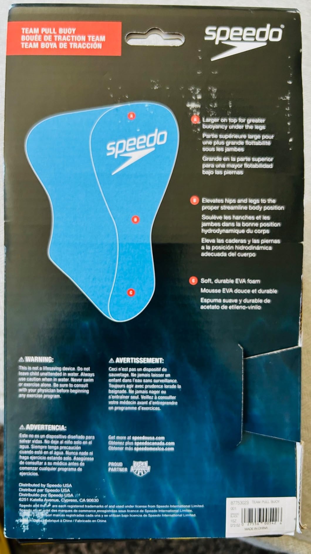 Speedo Unisex-Adult Swim Training Pull Buoy customer photo 1