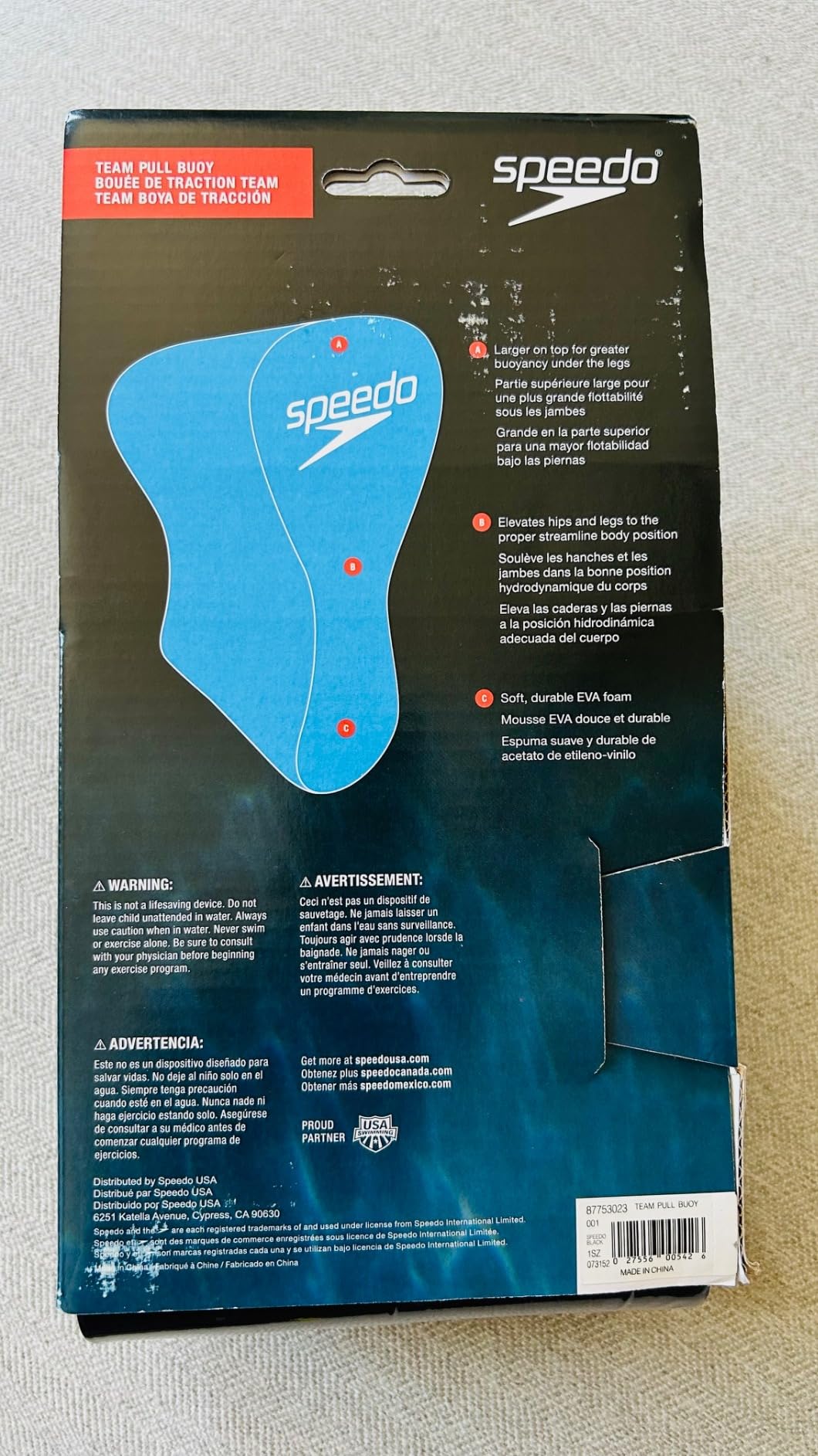 Speedo Unisex-Adult Swim Training Pull Buoy customer photo 2