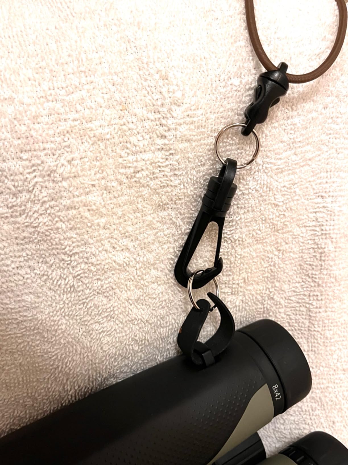 Rick Young Outdoors Premium Binocular Harness | Adjustable Chest Strap BLK customer photo 2