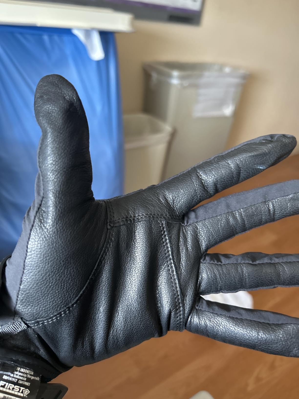First Tactical Men’s Lightweight Patrol Glove | Skin Tight Goatskin Palm with Touchscreen Capability customer photo 1