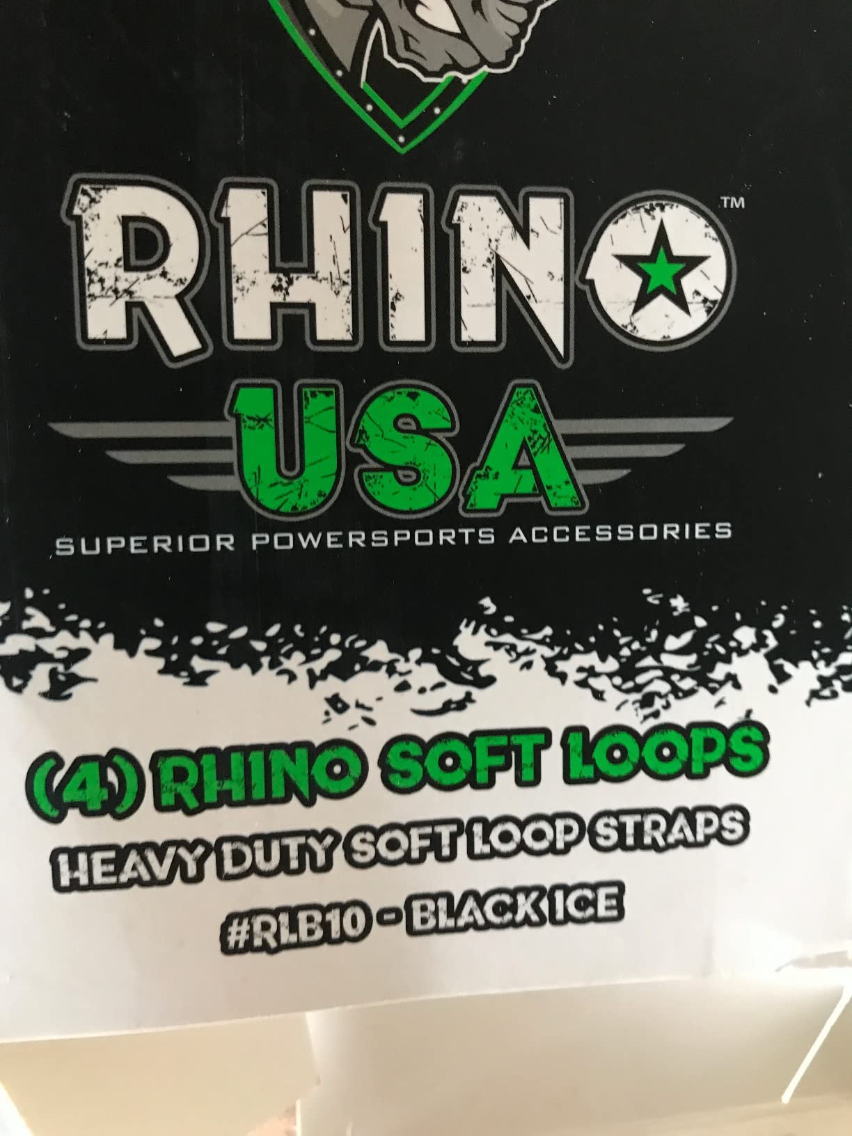 Rhino USA Soft Loop Tie Down Straps (4-Pack) - Motorcycle Handlebar Straps customer photo 2