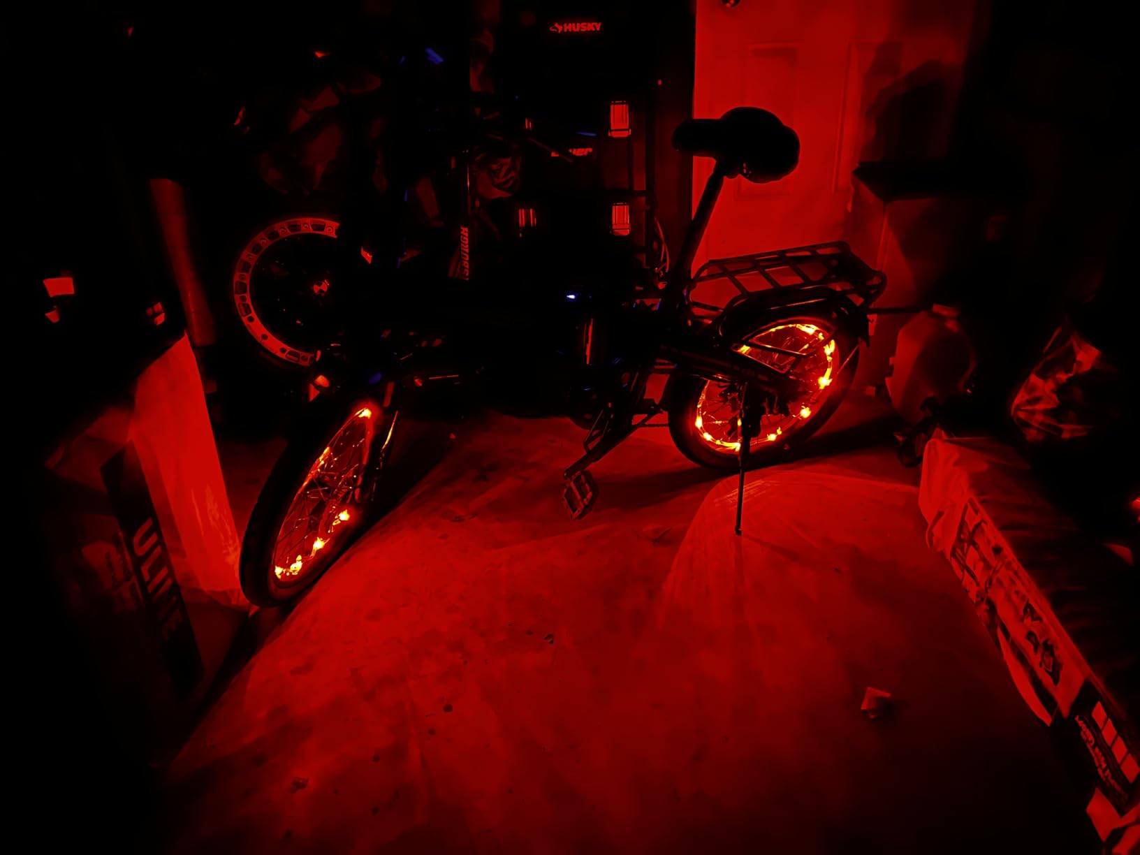 Brightz WheelBrightz LED Bike Wheel Lights - 2026 Edition with Superior Silicone Straps & Weather Resistant Shield - Spoke Mount, 360-Degree Visibility - 48+ Hours of Dazzling Illumination customer photo 1